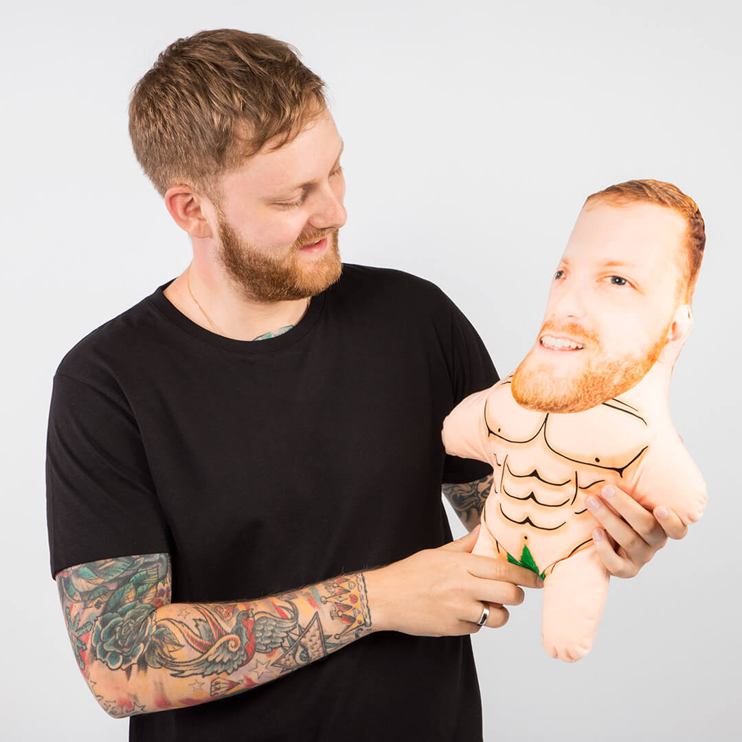 Naturist Face Pillow