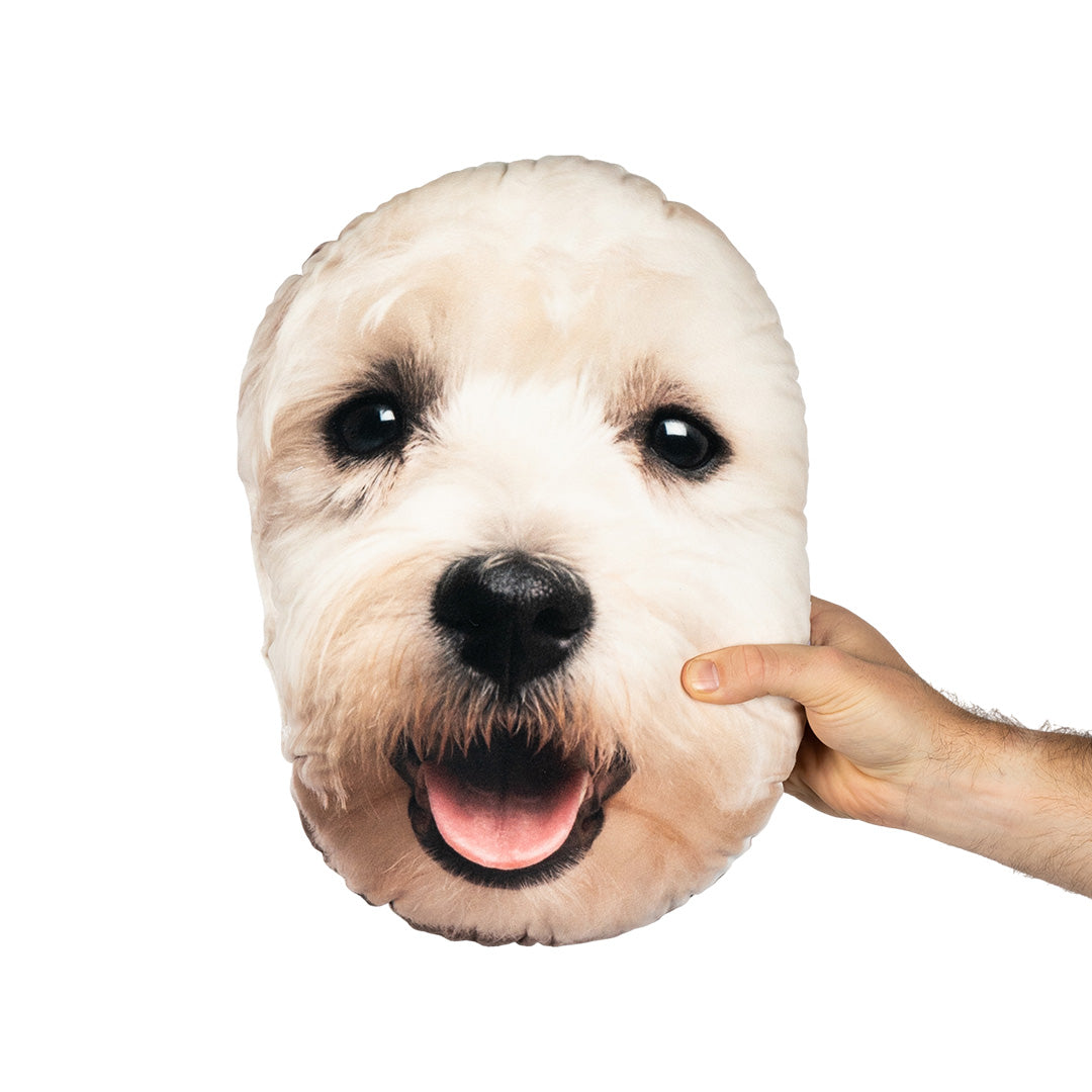 Custom Dog Face Pillow