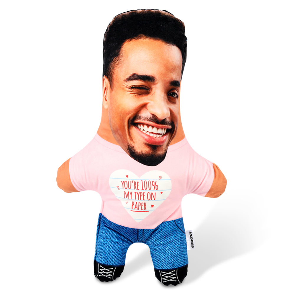 You're 100% My Type On Paper Mini Me Doll
