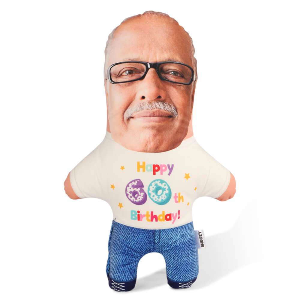 60th Birthday Face Pillow