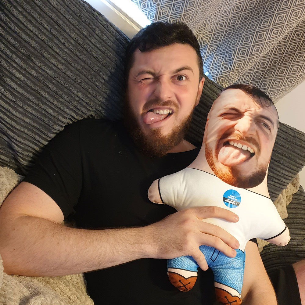 funny face pillow photo