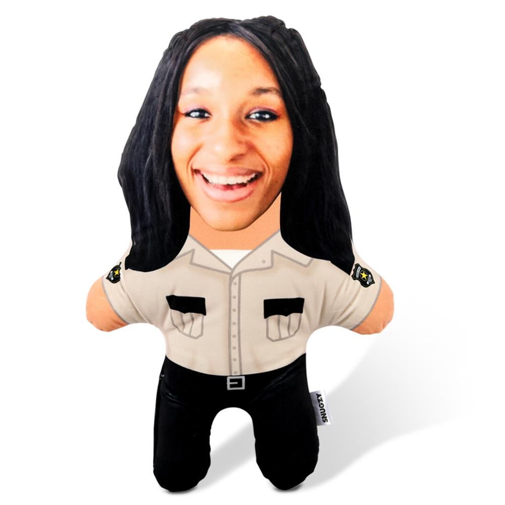 Correctional Officer Face Pillow