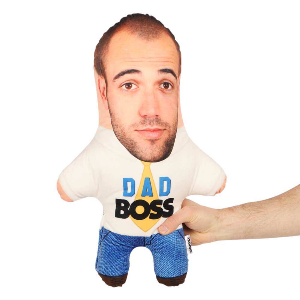 Dad Boss Face Pillow