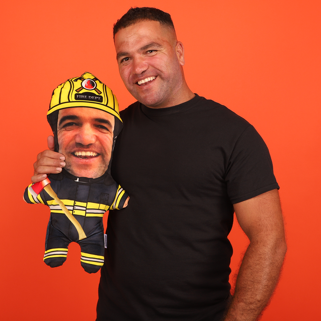 fireman Custom body pillow