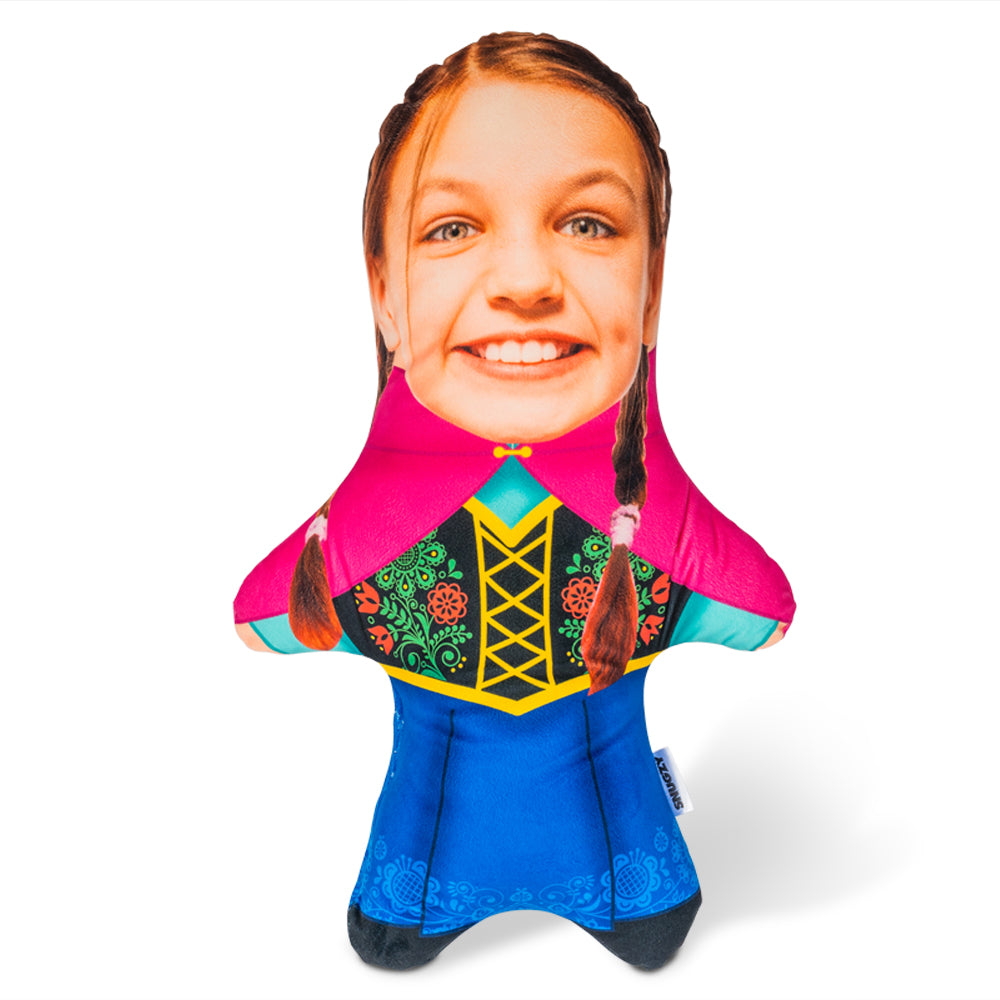 Frozen Ice Princess Face Pillow