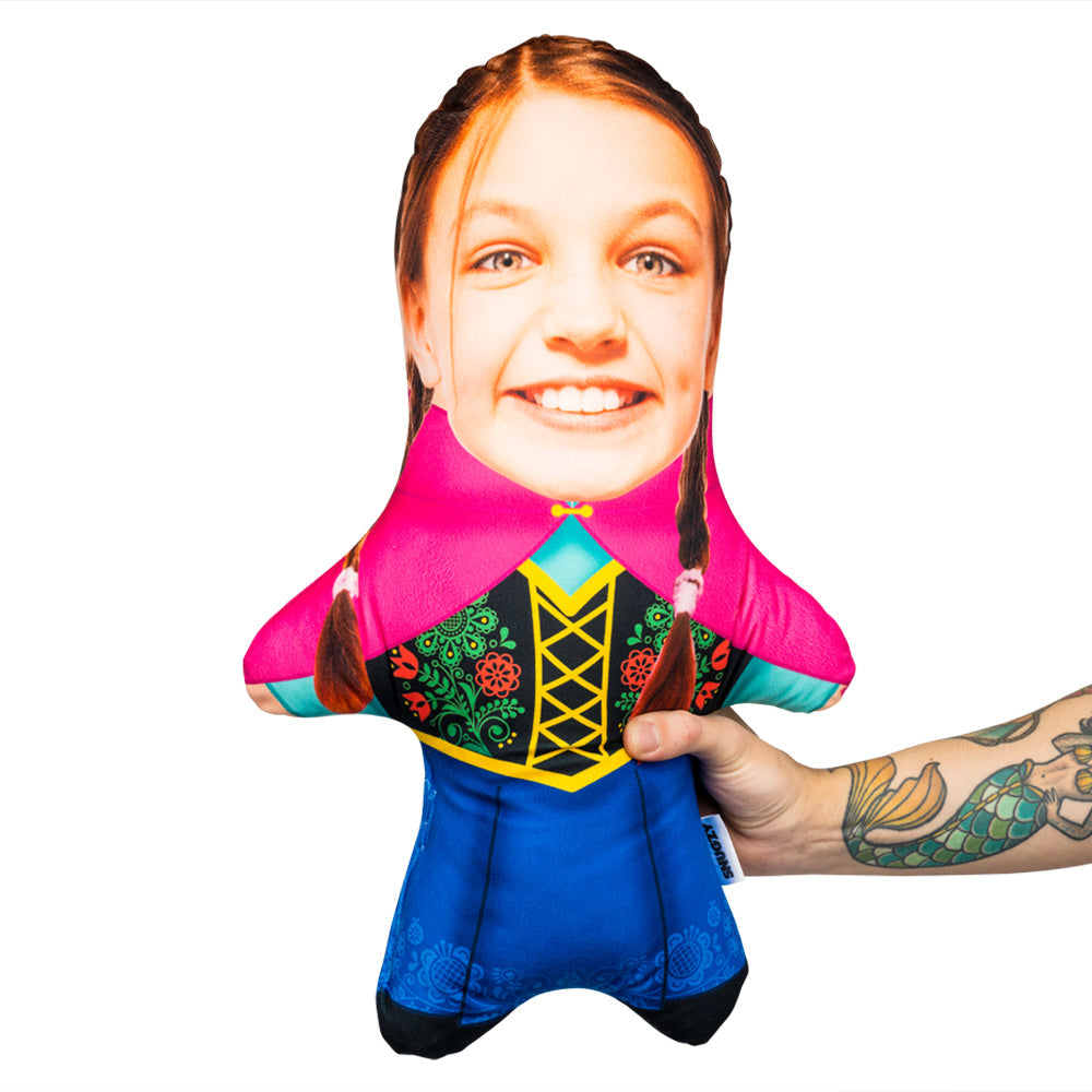 Frozen Ice Princess Face Pillow