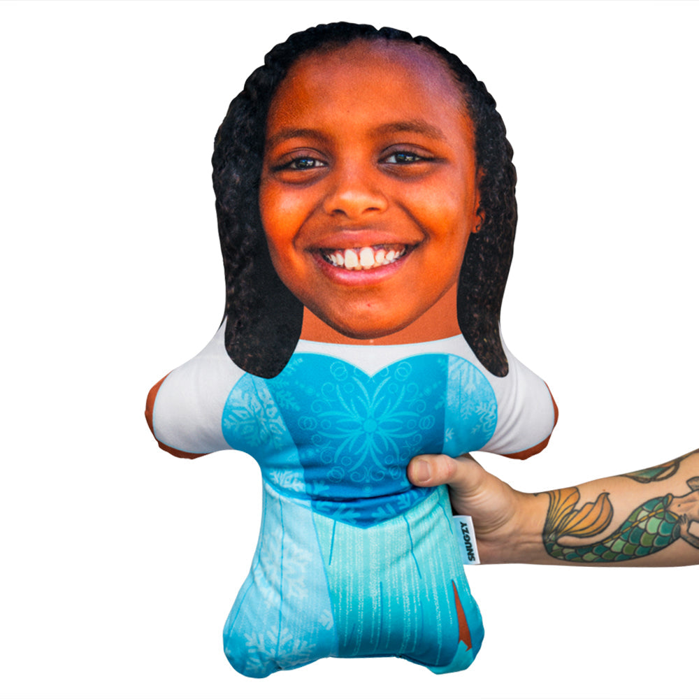 Frozen Ice Queen Face Pillow