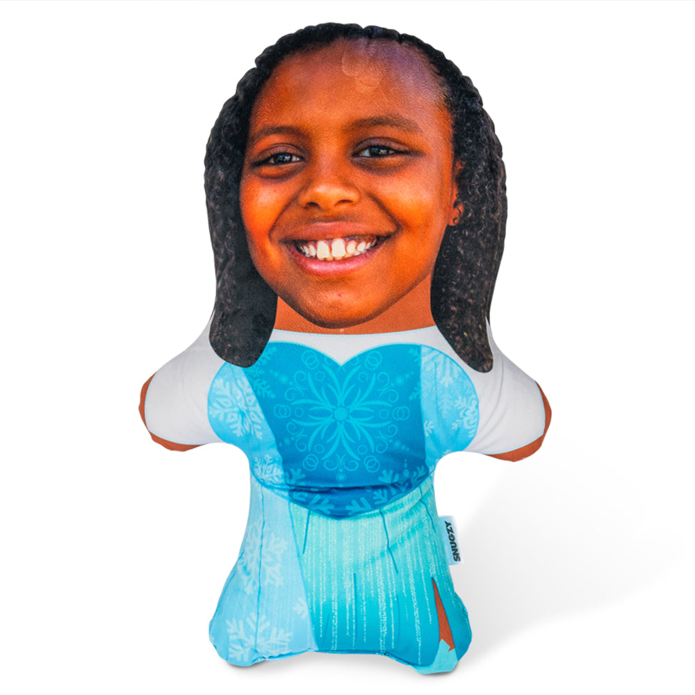 Frozen Ice Queen Face Pillow