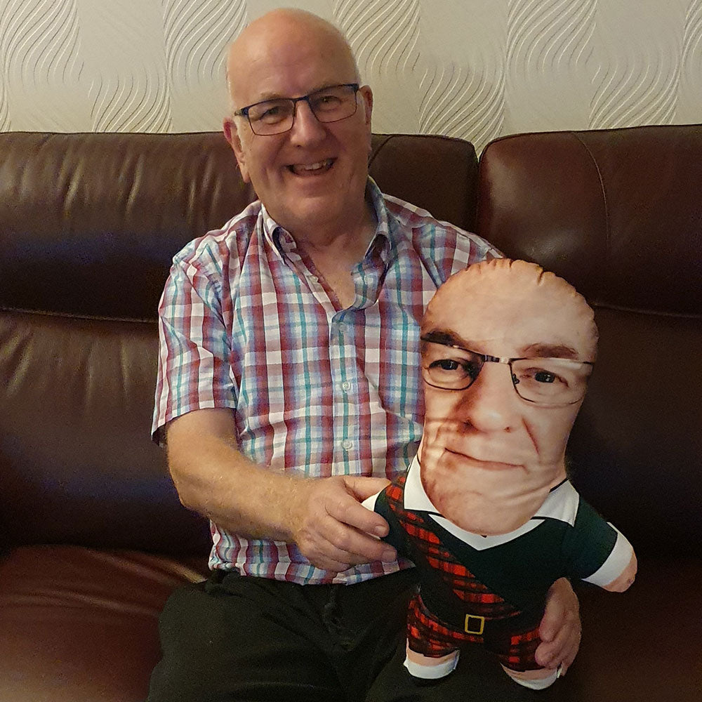 Scotsman Face Pillow