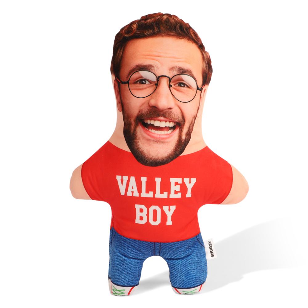 Valley Boy Face Pillow