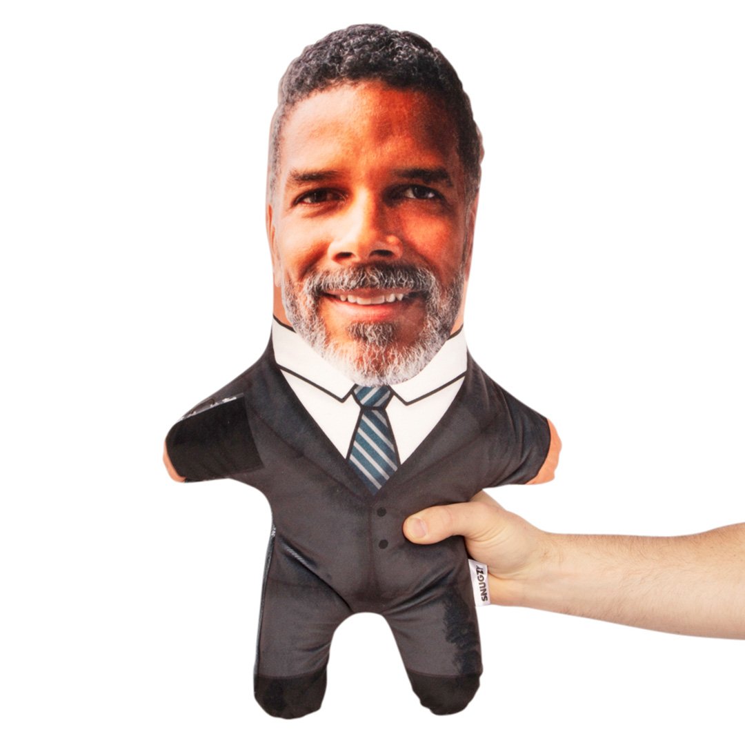 Male Lawyer Face Pillow