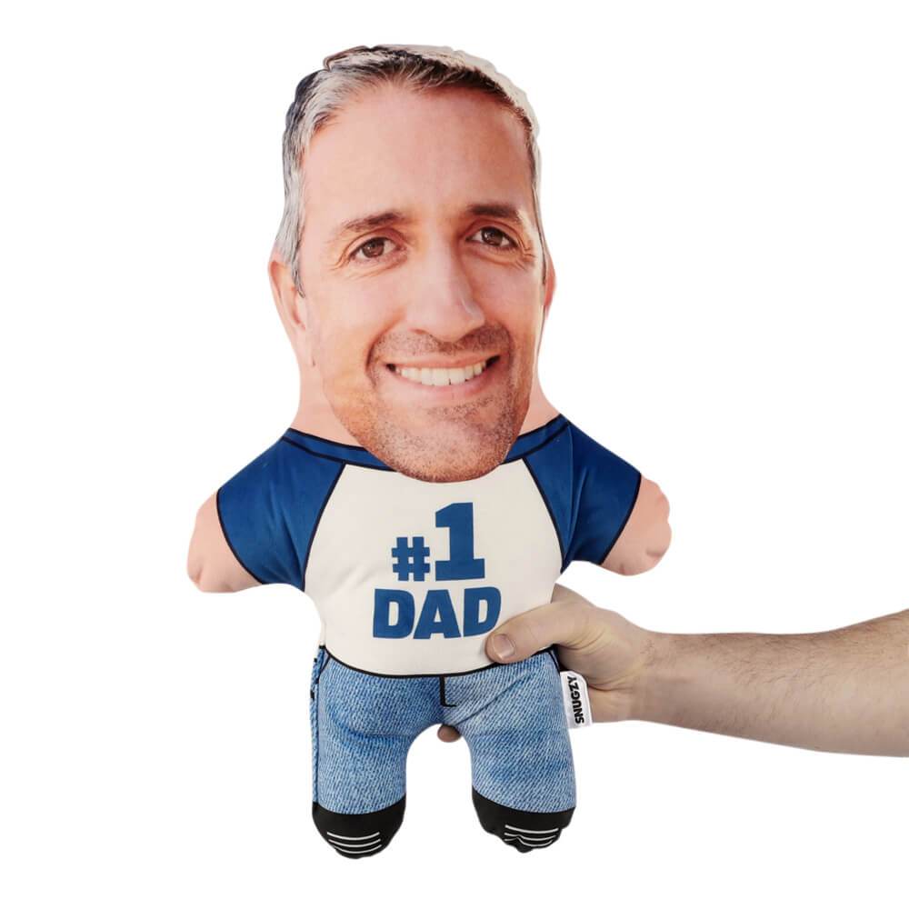 No.1 Dad Face Pillow