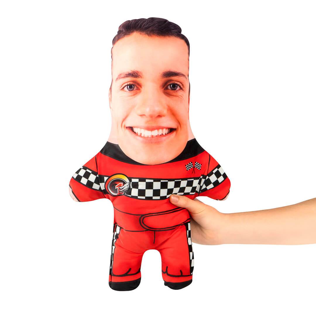 F1 Driver Face Pillow