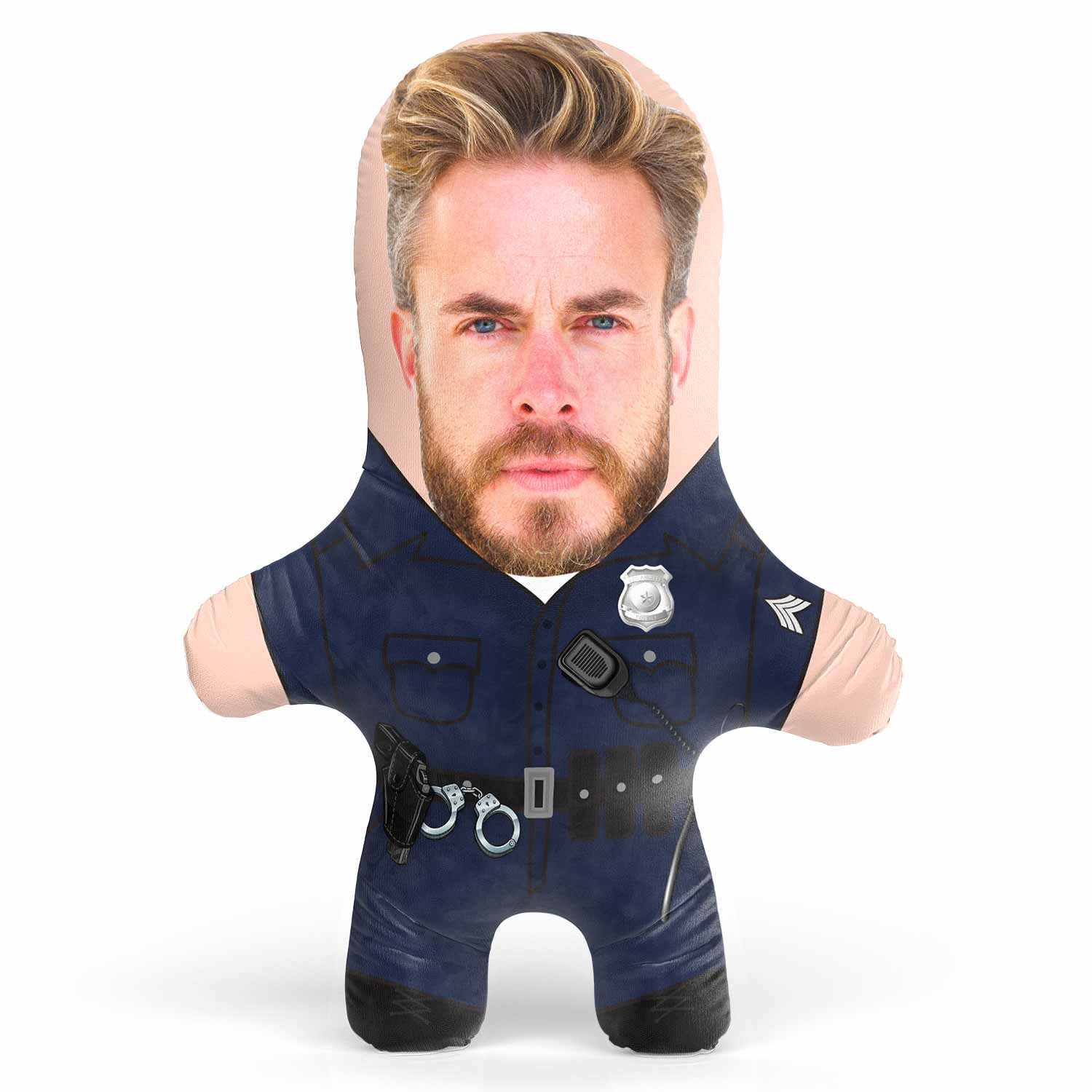 Police Officer LAPD Face Pillow