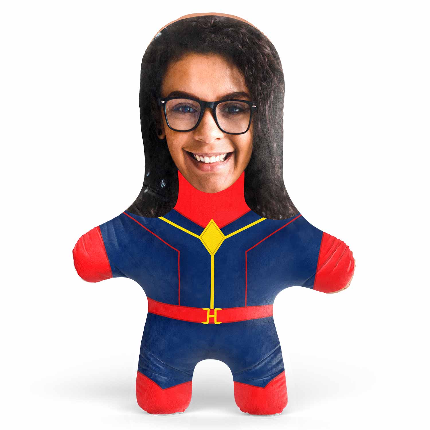 Captain Hero Face Pillow