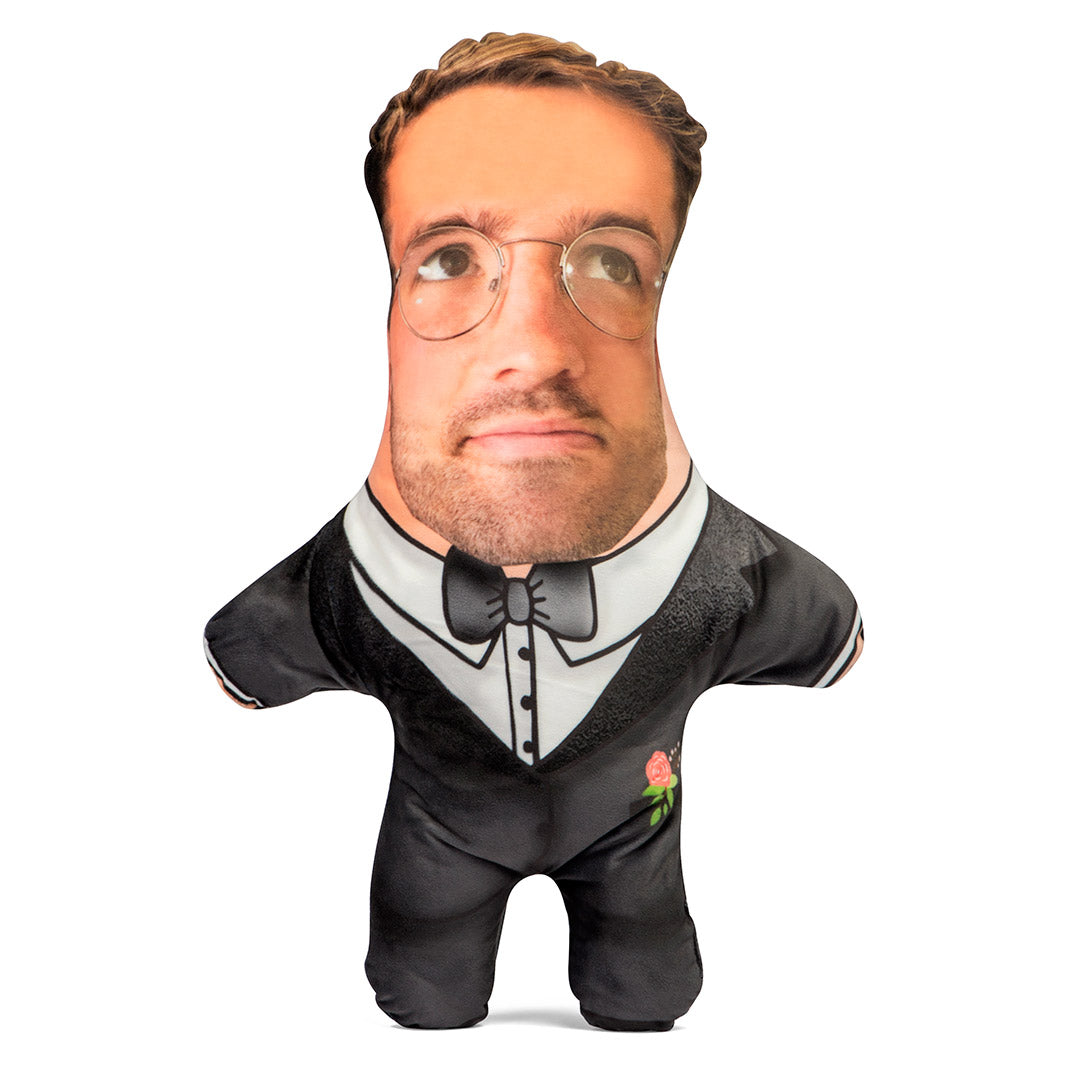 Groom Face Pillow