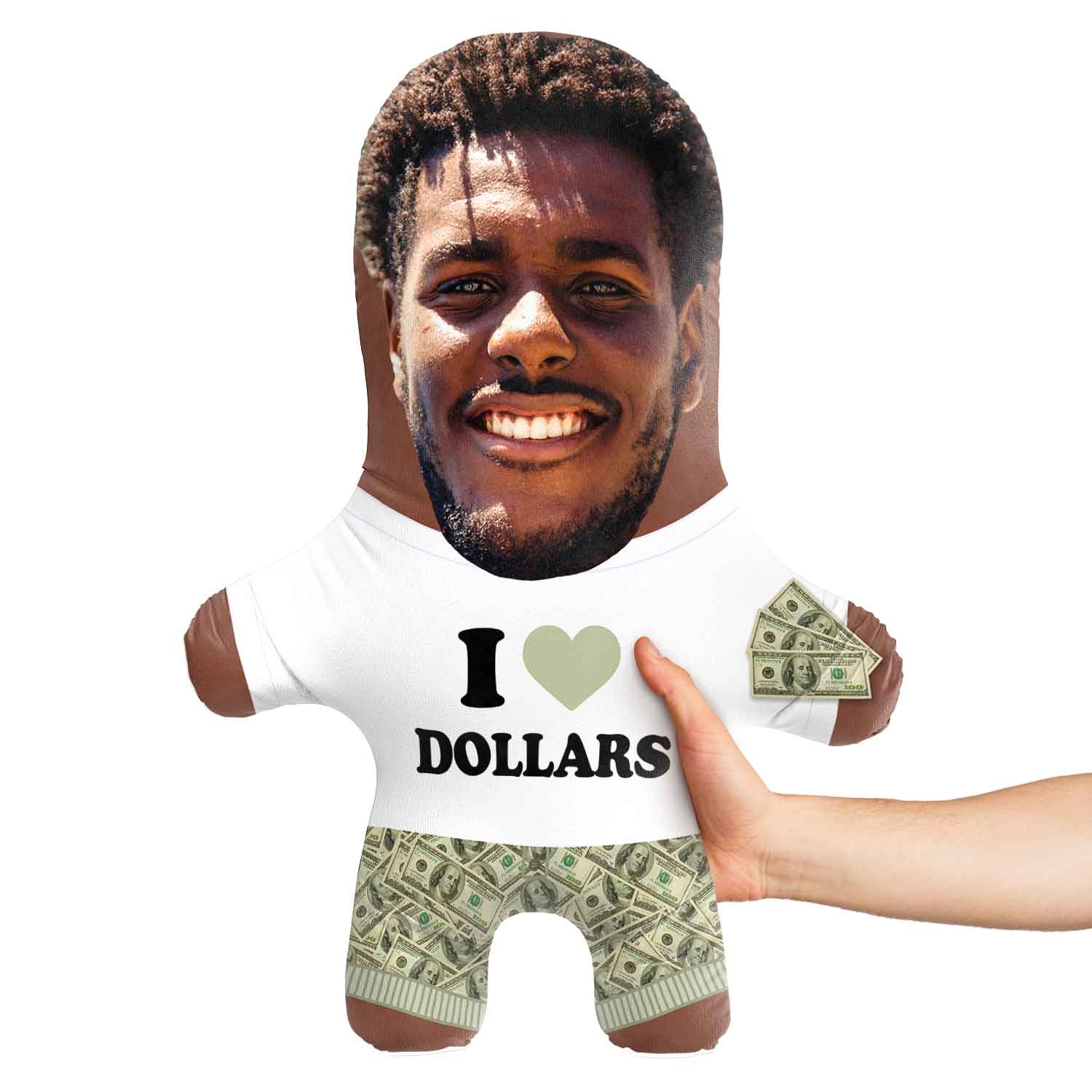 Dollar Face Pillow