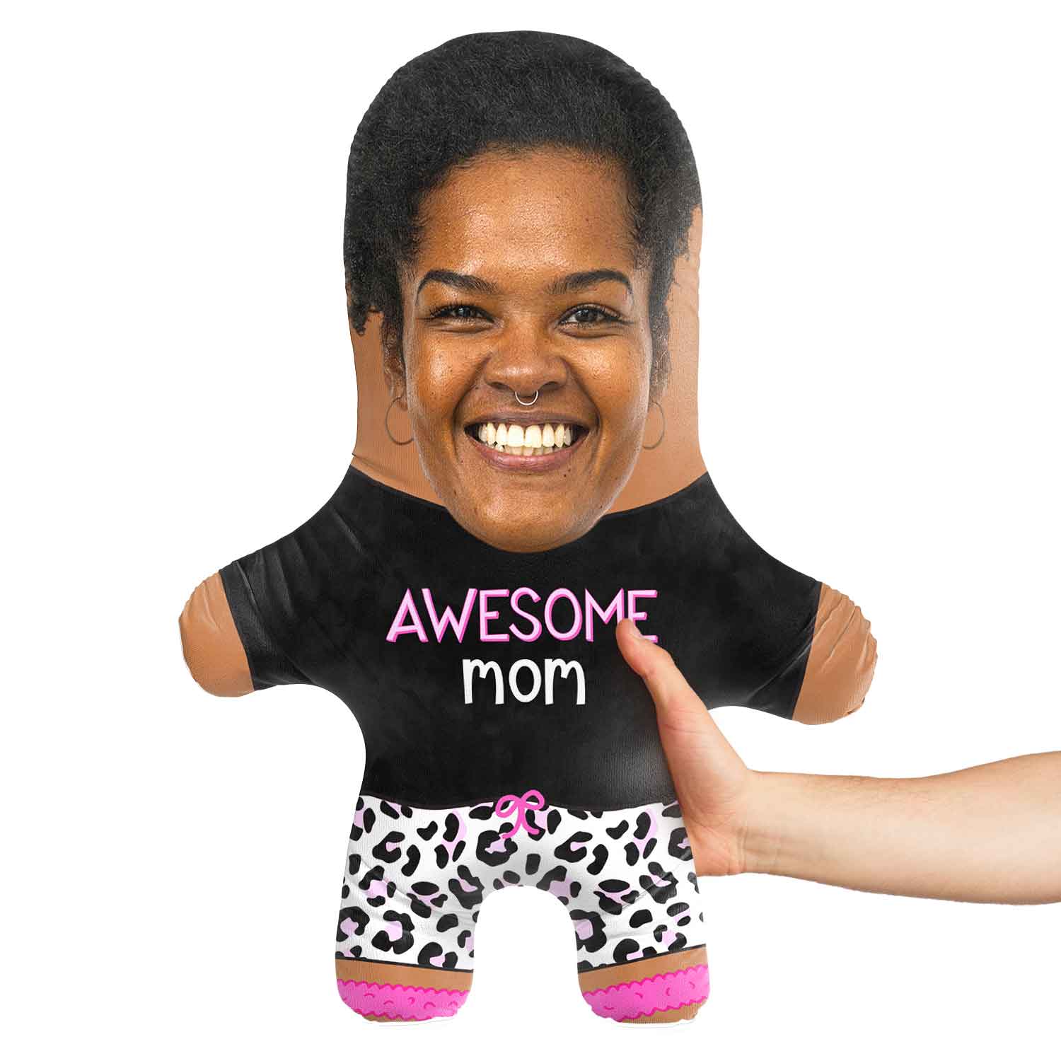 Awesome Mom Face Pillow