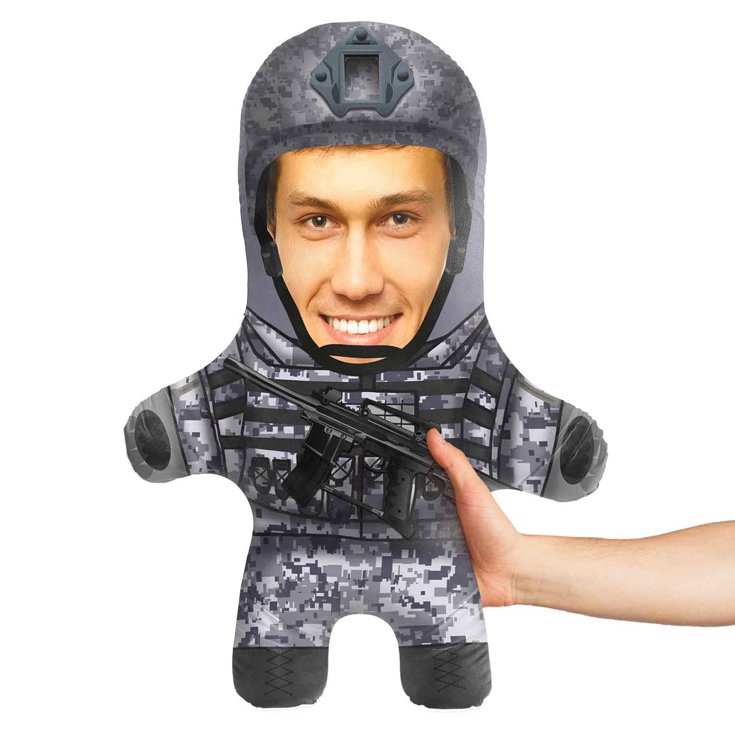 Army Face Pillow