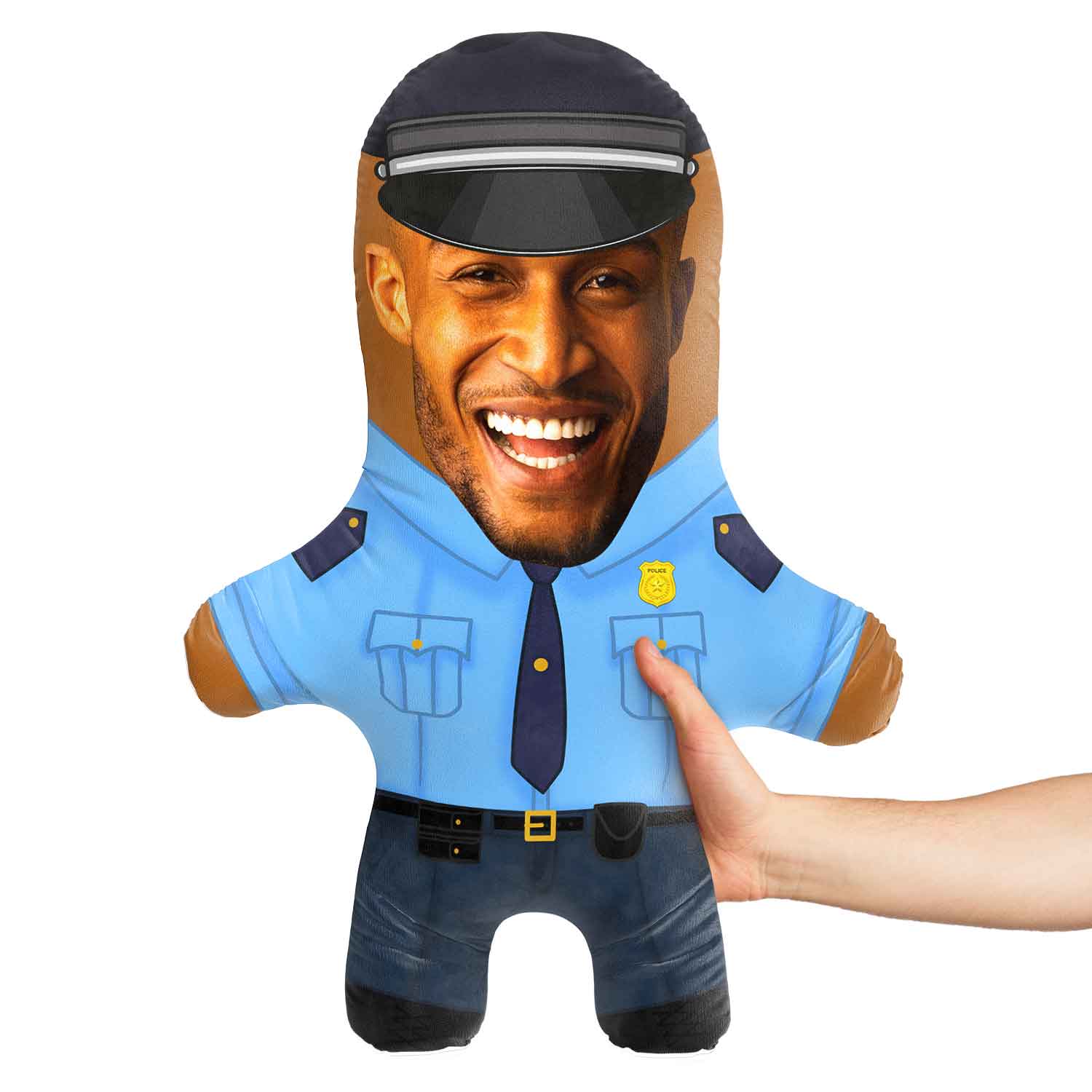 Cop Face Pillow