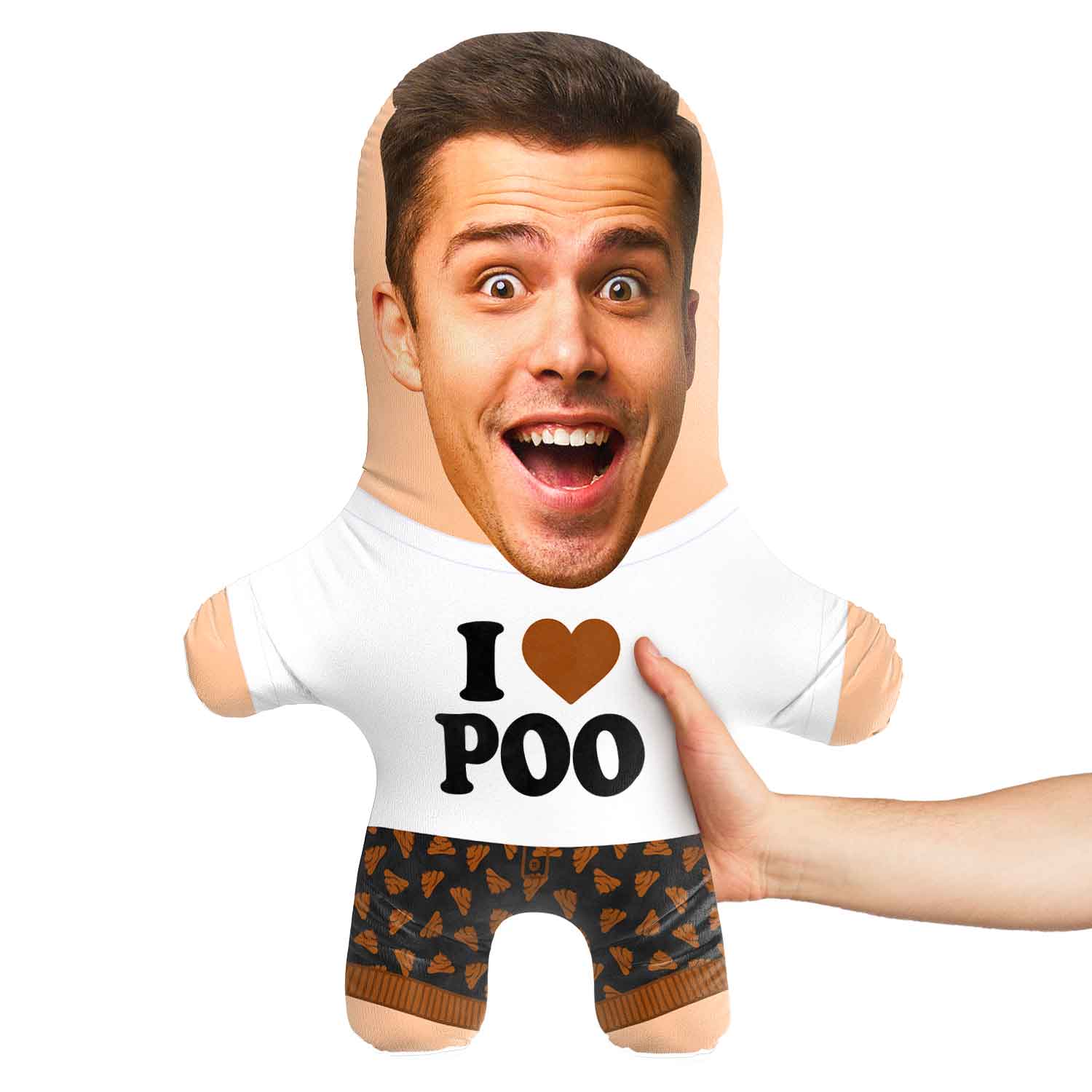 The Poo Face Pillow