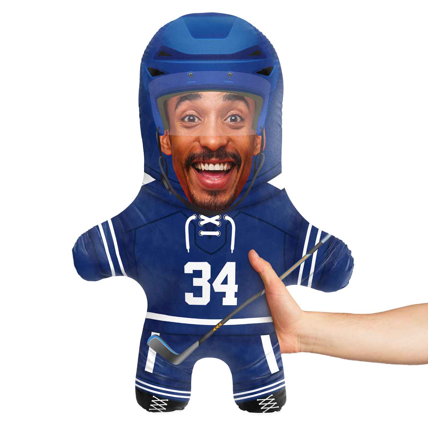 Toronto Hockey Face Pillow