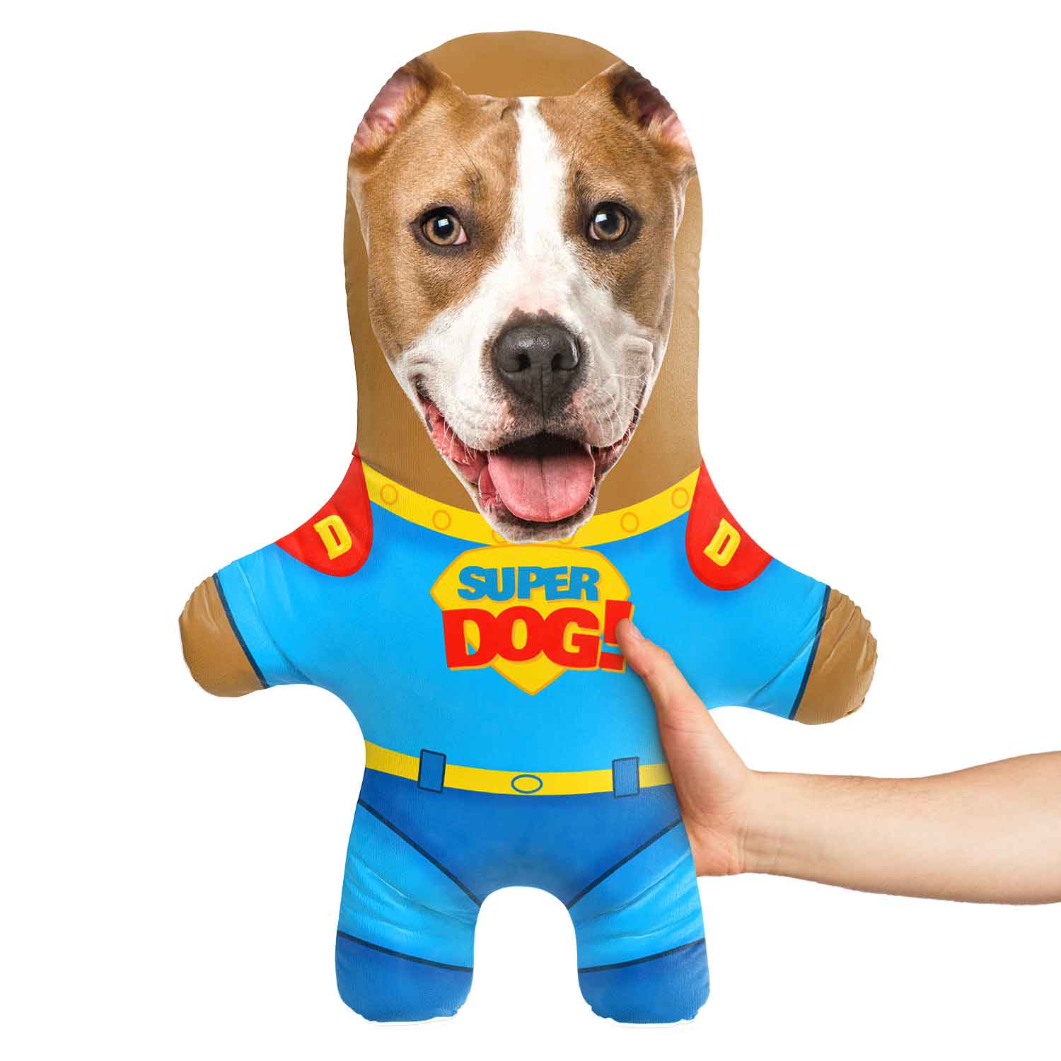 Super Dog Face Pillow
