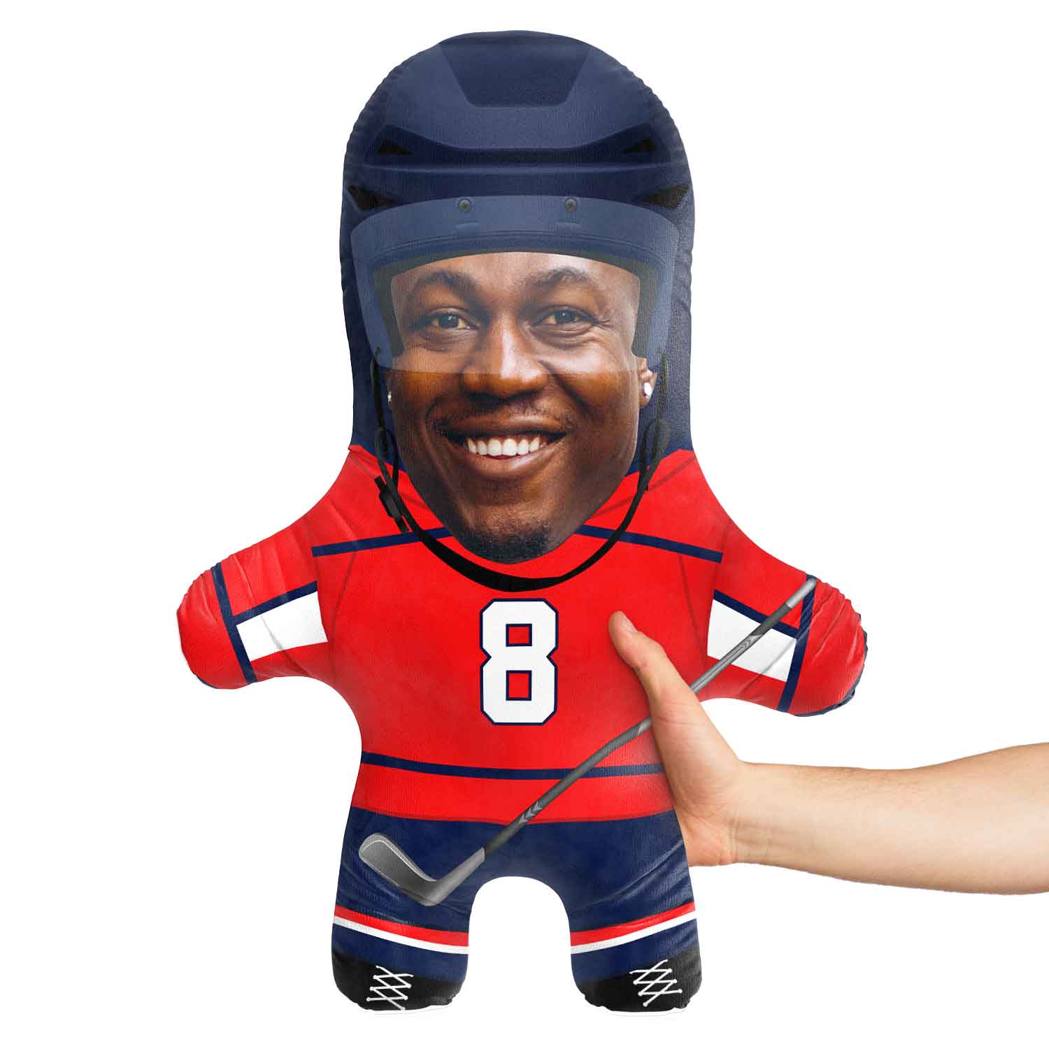 Washington Hockey Face Pillow