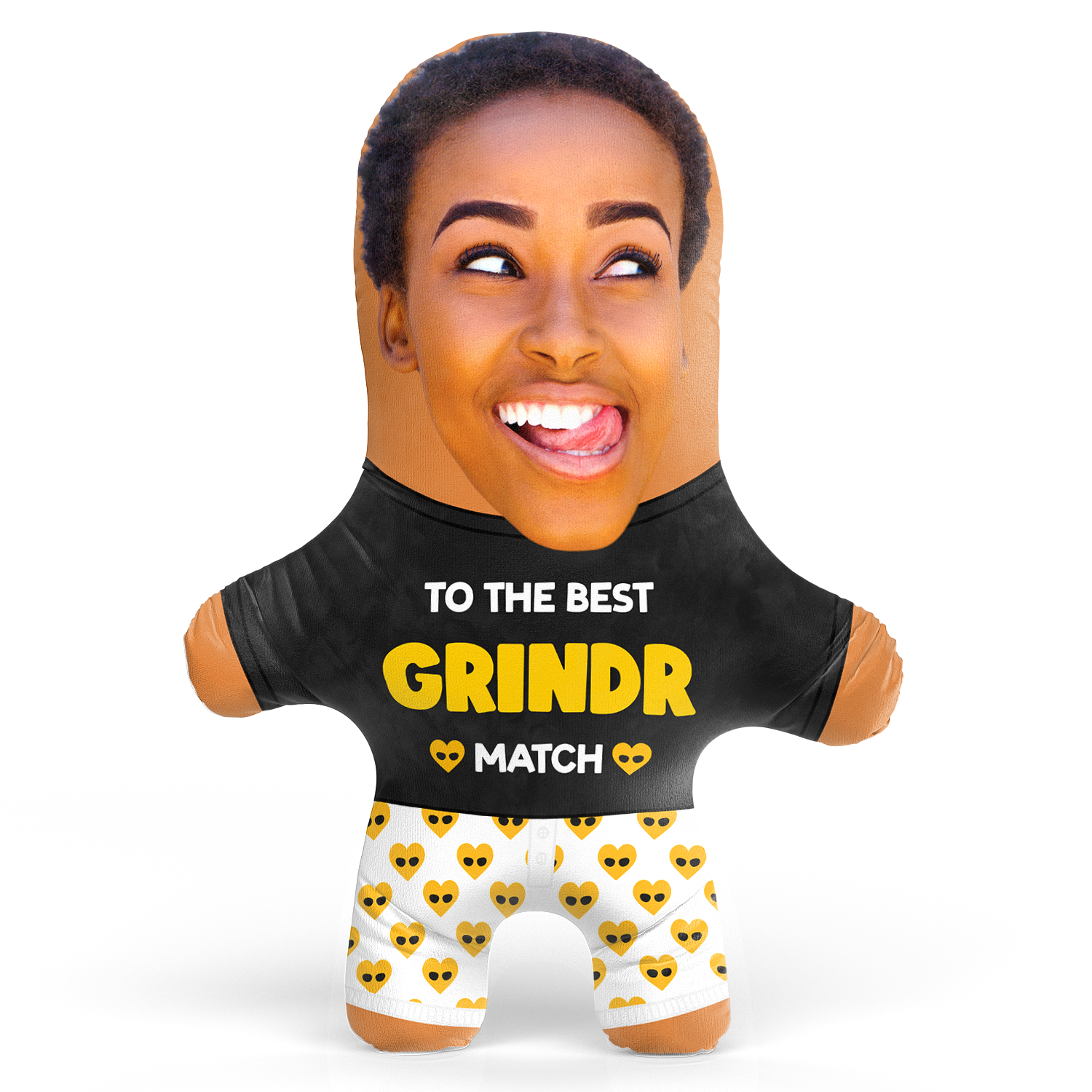 To The Best Grindr Match Face Pillow