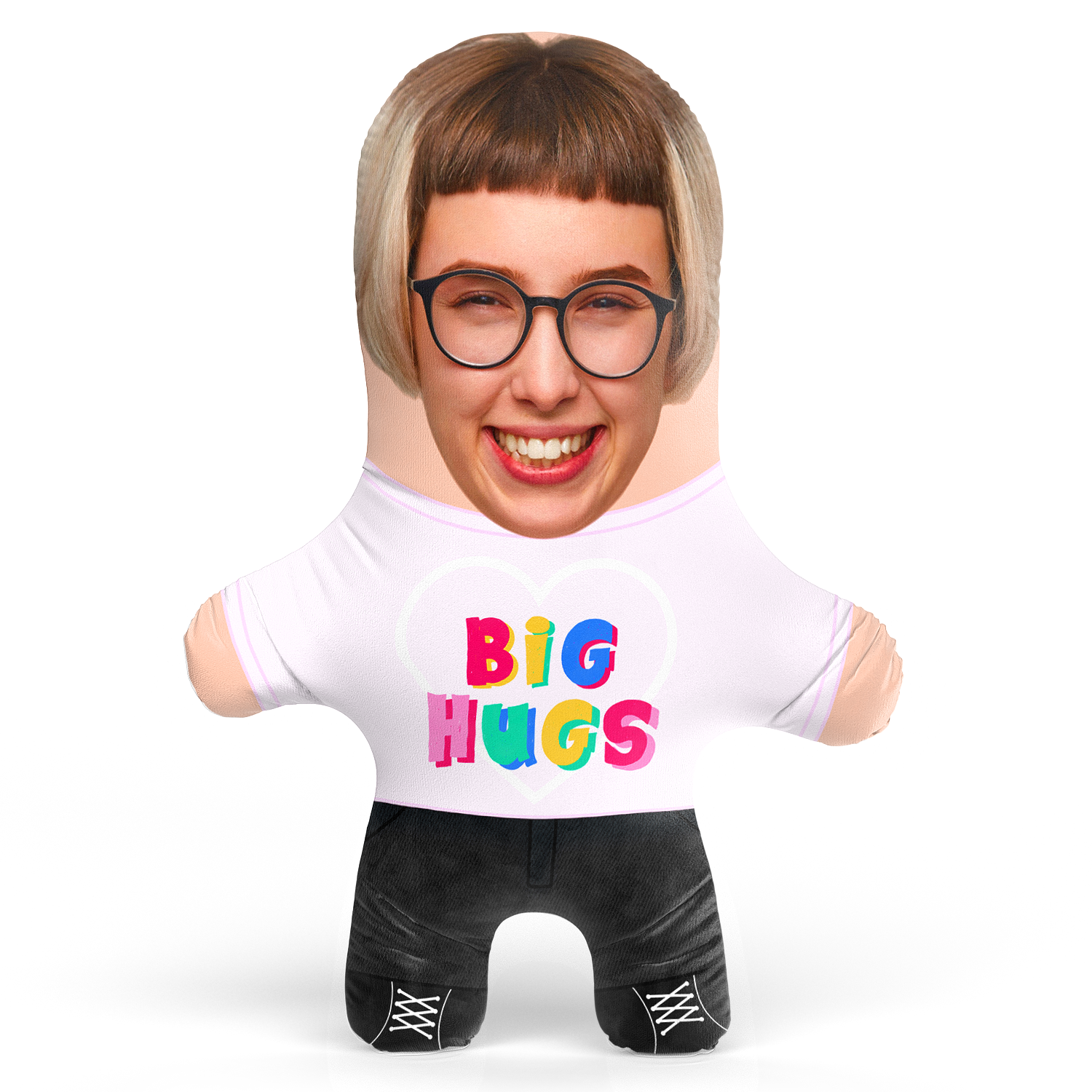 Big Hugs Face Pillow