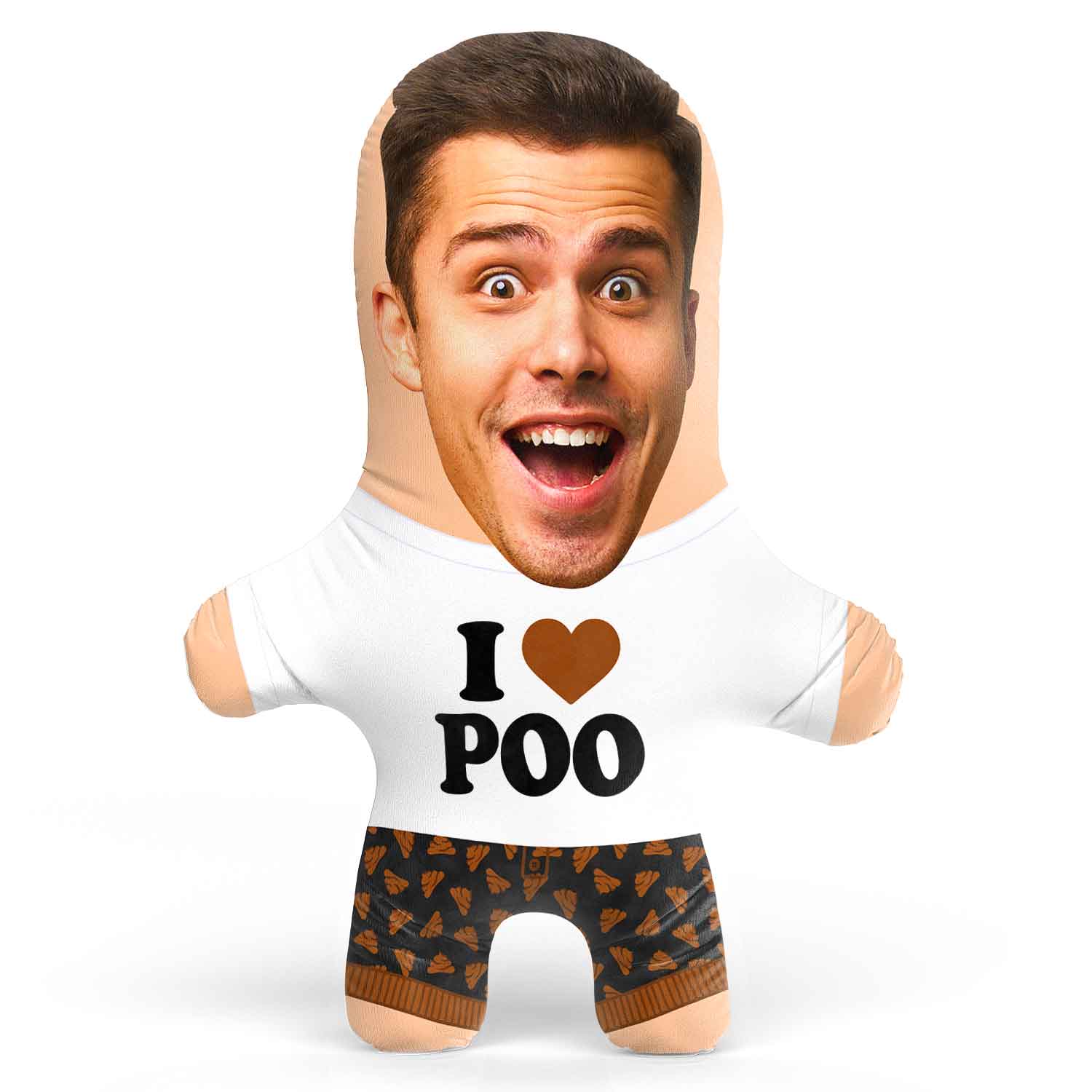 The Poo Face Pillow