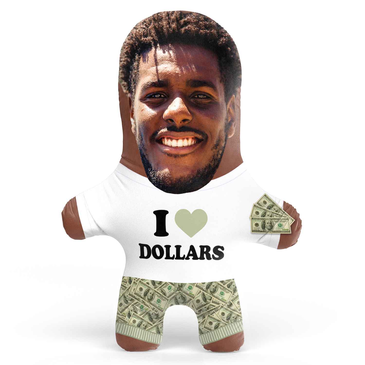 Dollar Face Pillow