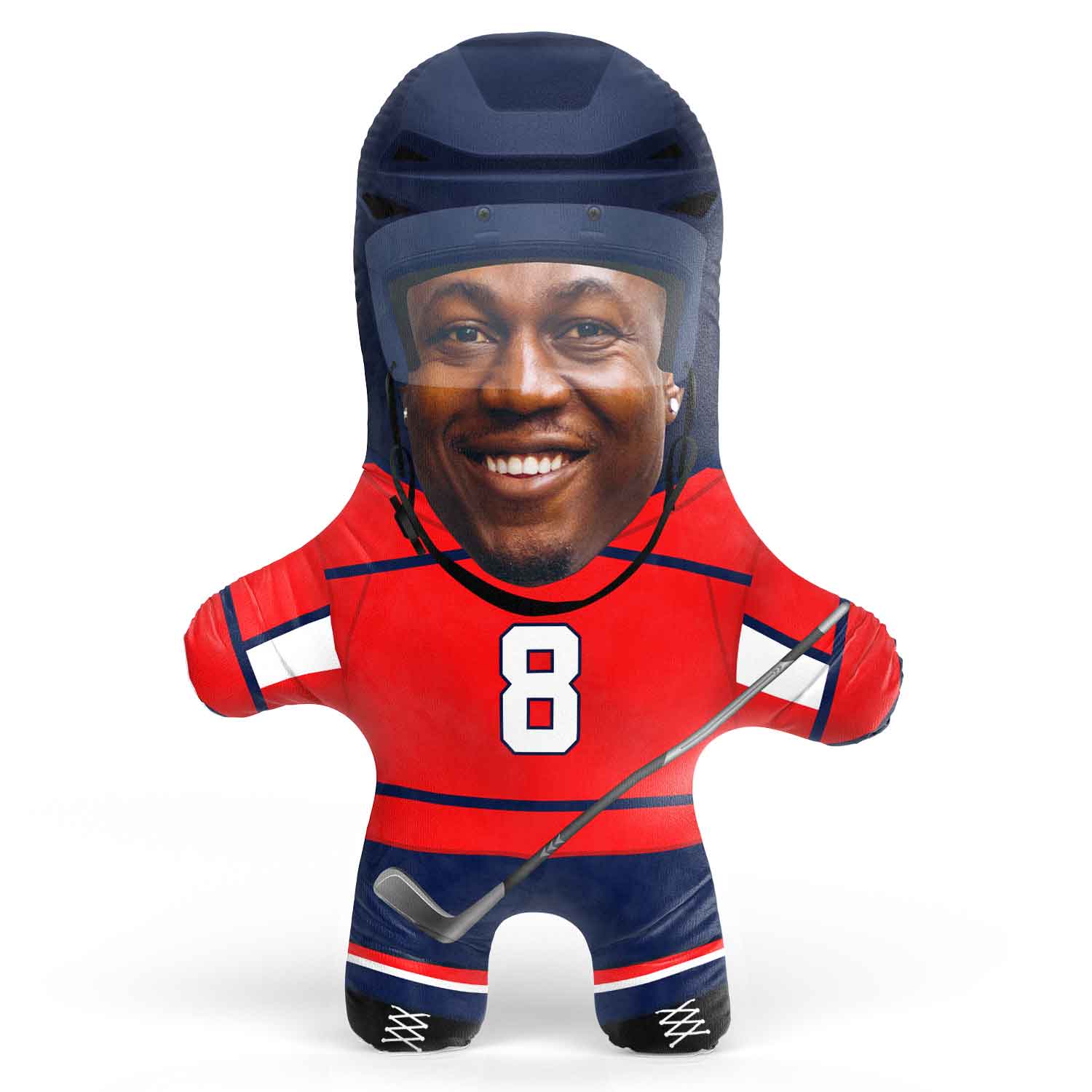 Washington Hockey Face Pillow