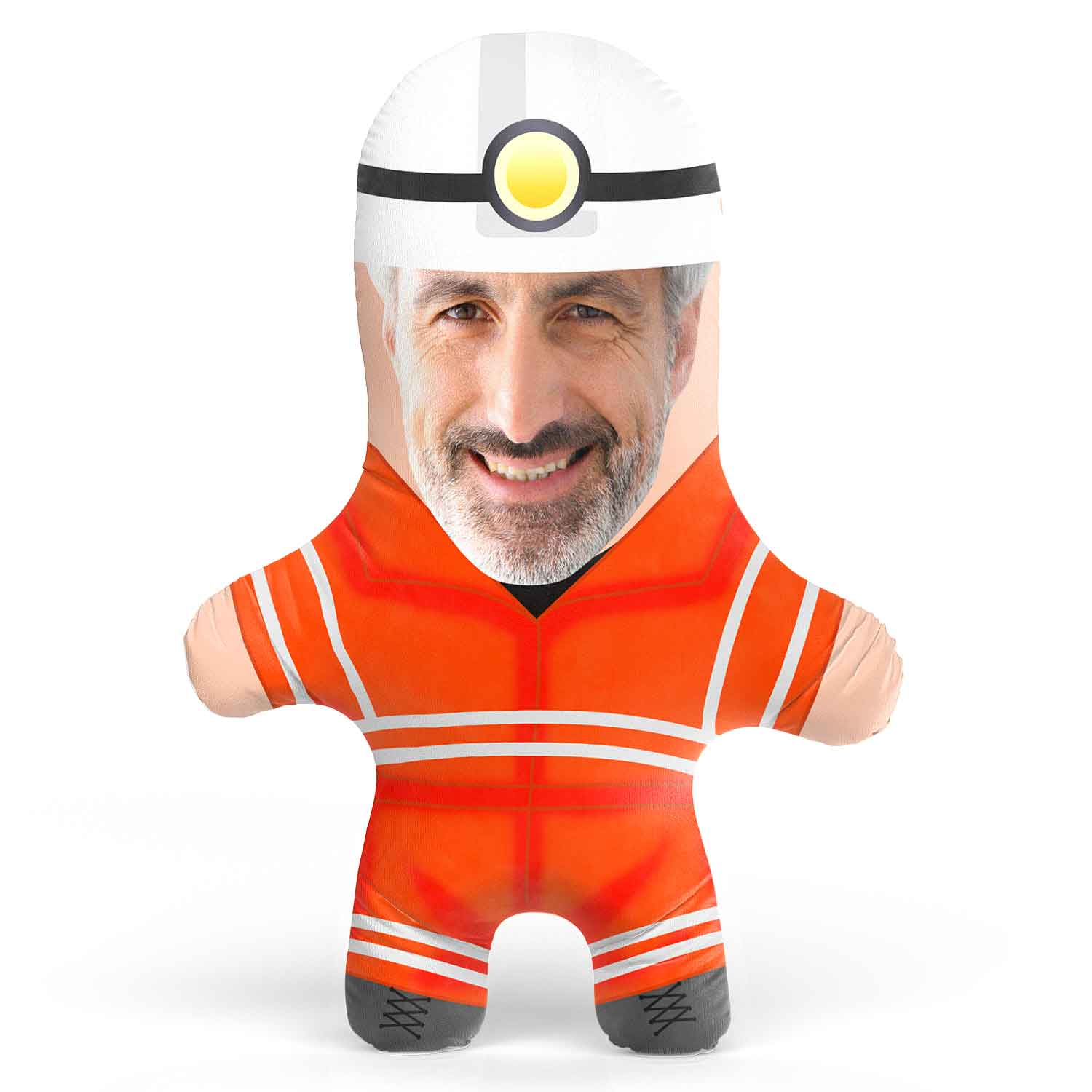 Railway Worker Face Pillow