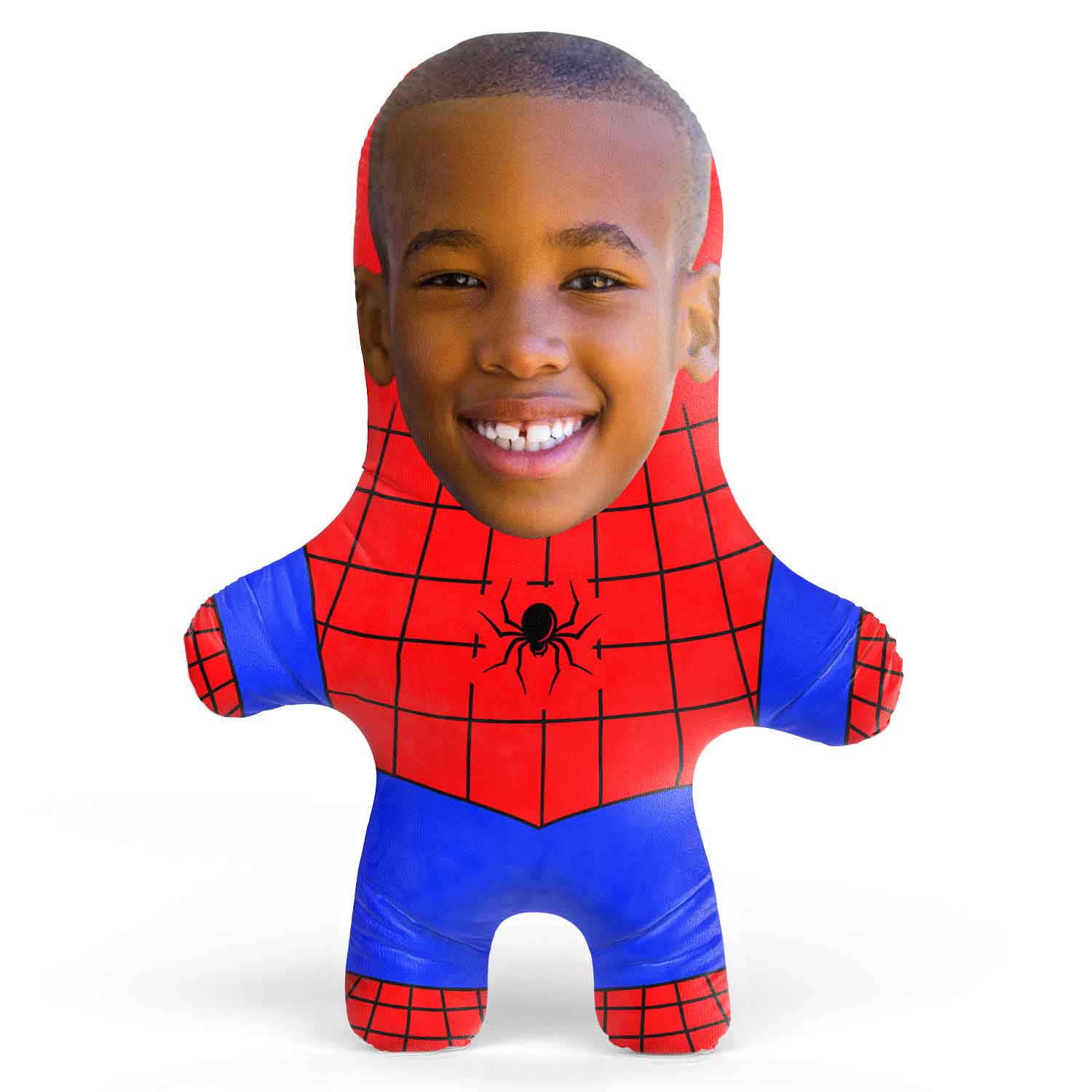 Spider Hero Face Pillow