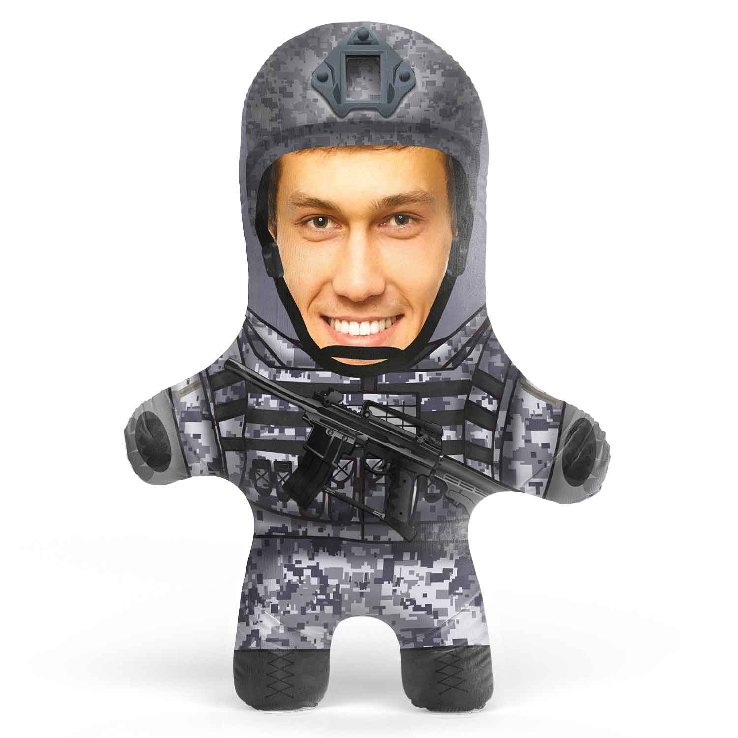 Army Face Pillow