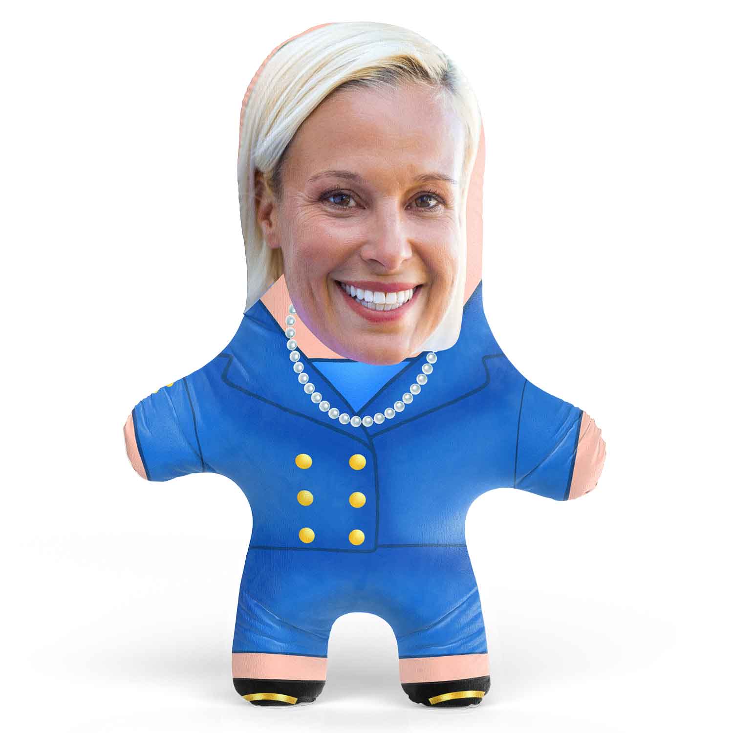 Thatcher Face Pillow