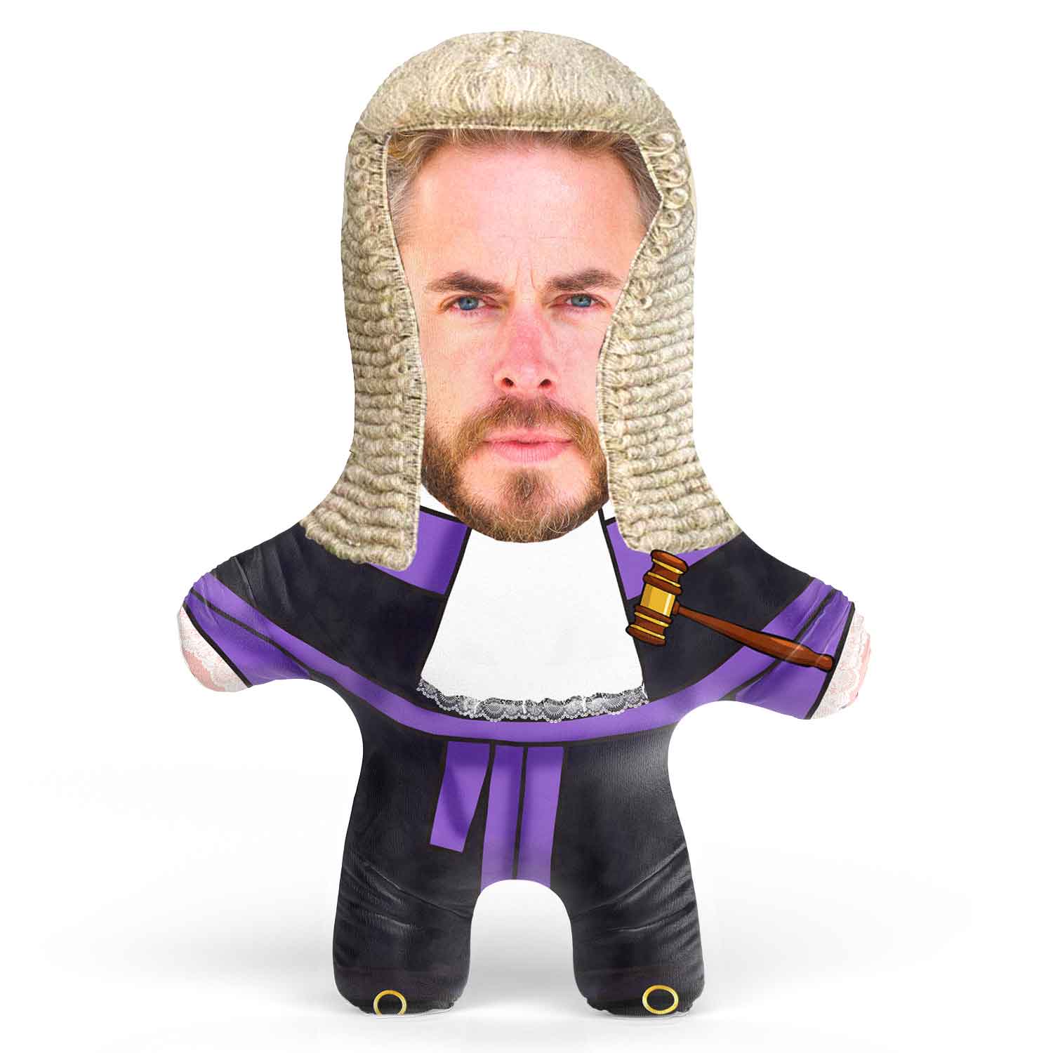 Judge Face Pillow