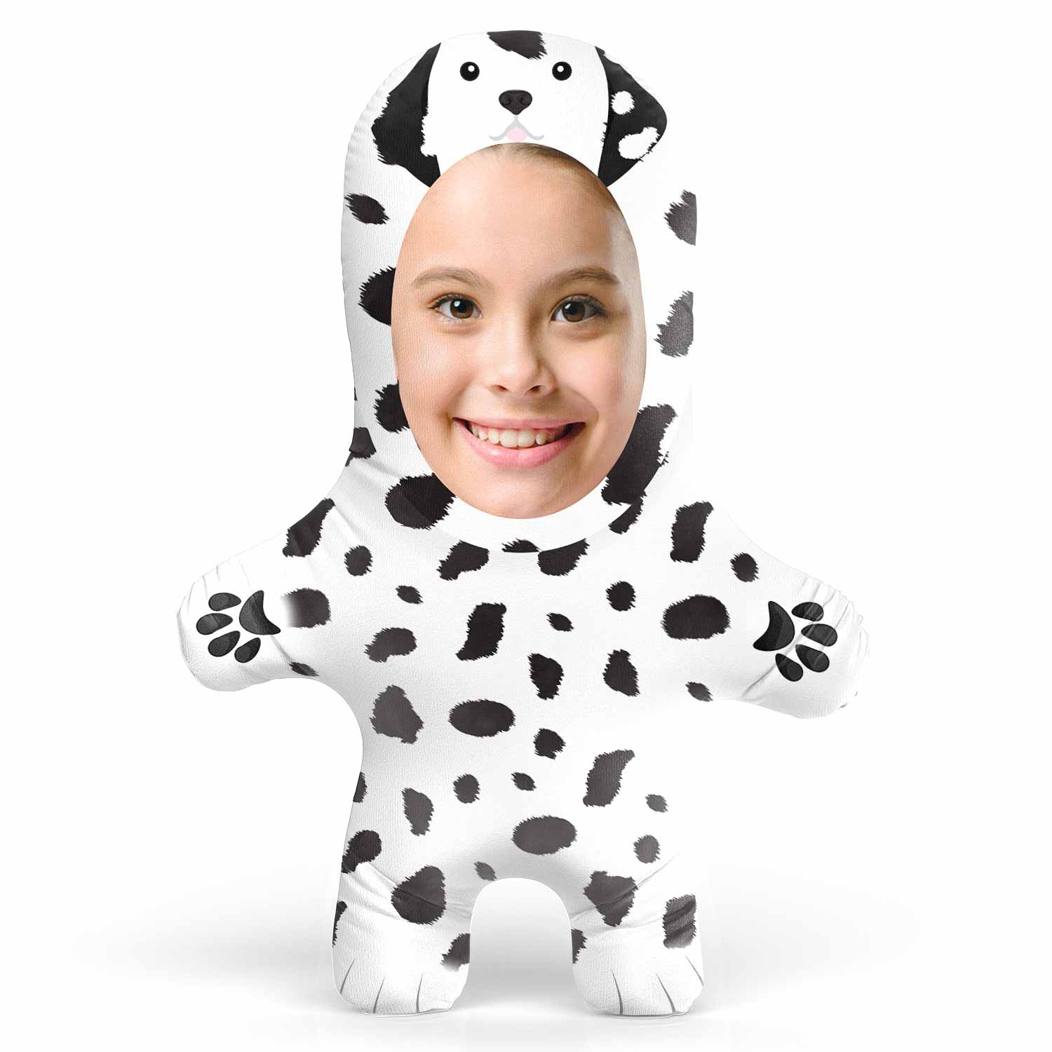 Dalmation Face Pillow