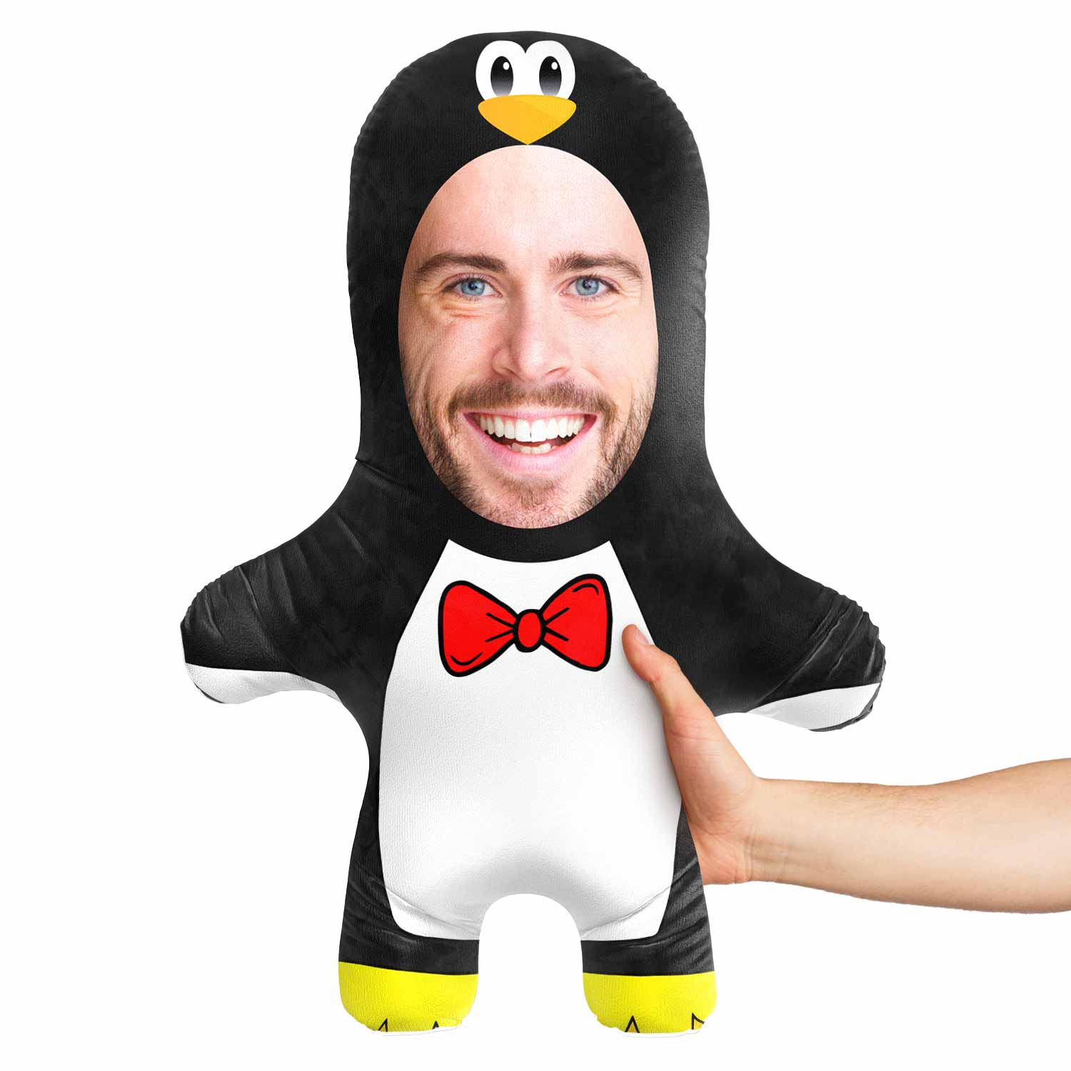 Penguin Face Pillow