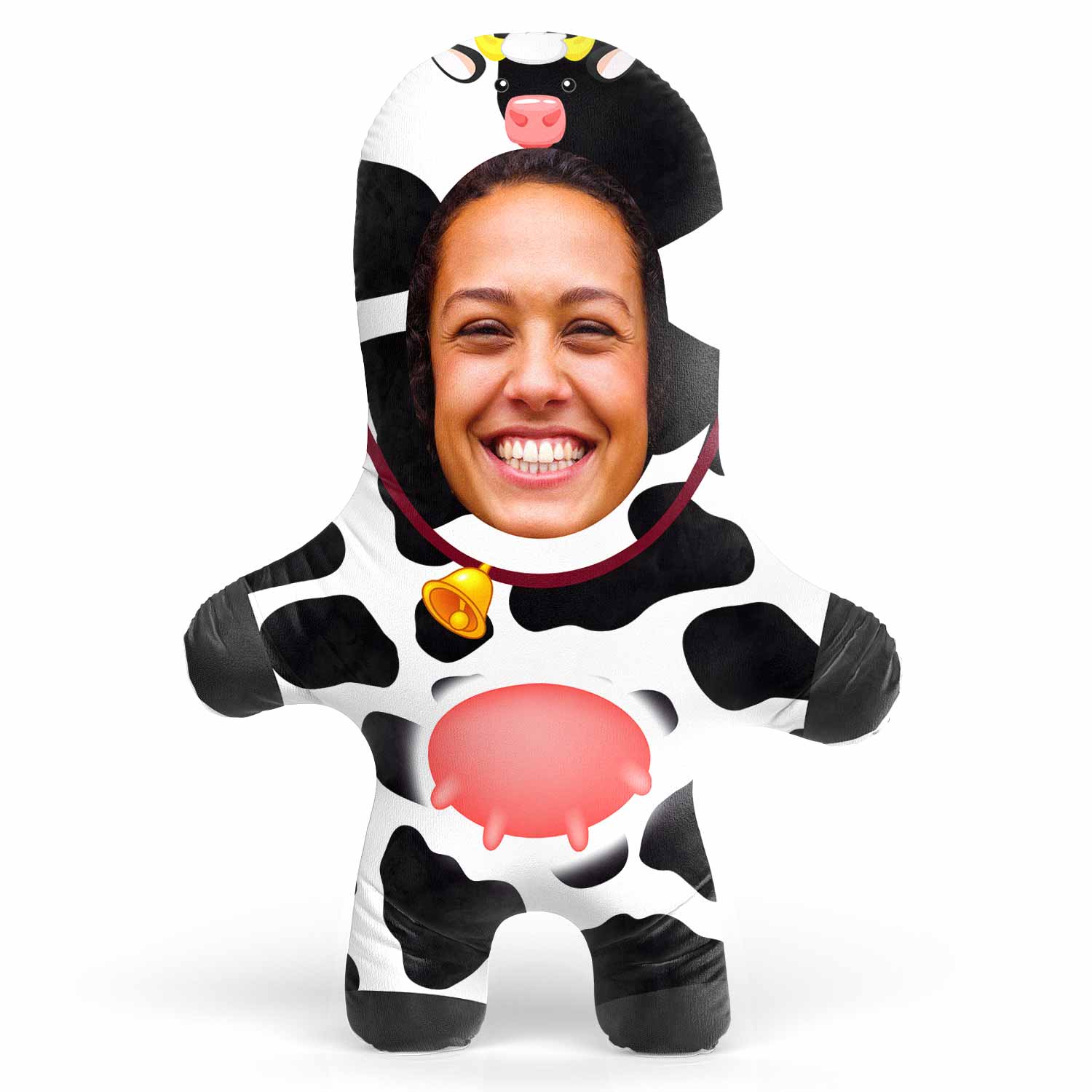 Cow Face Pillow