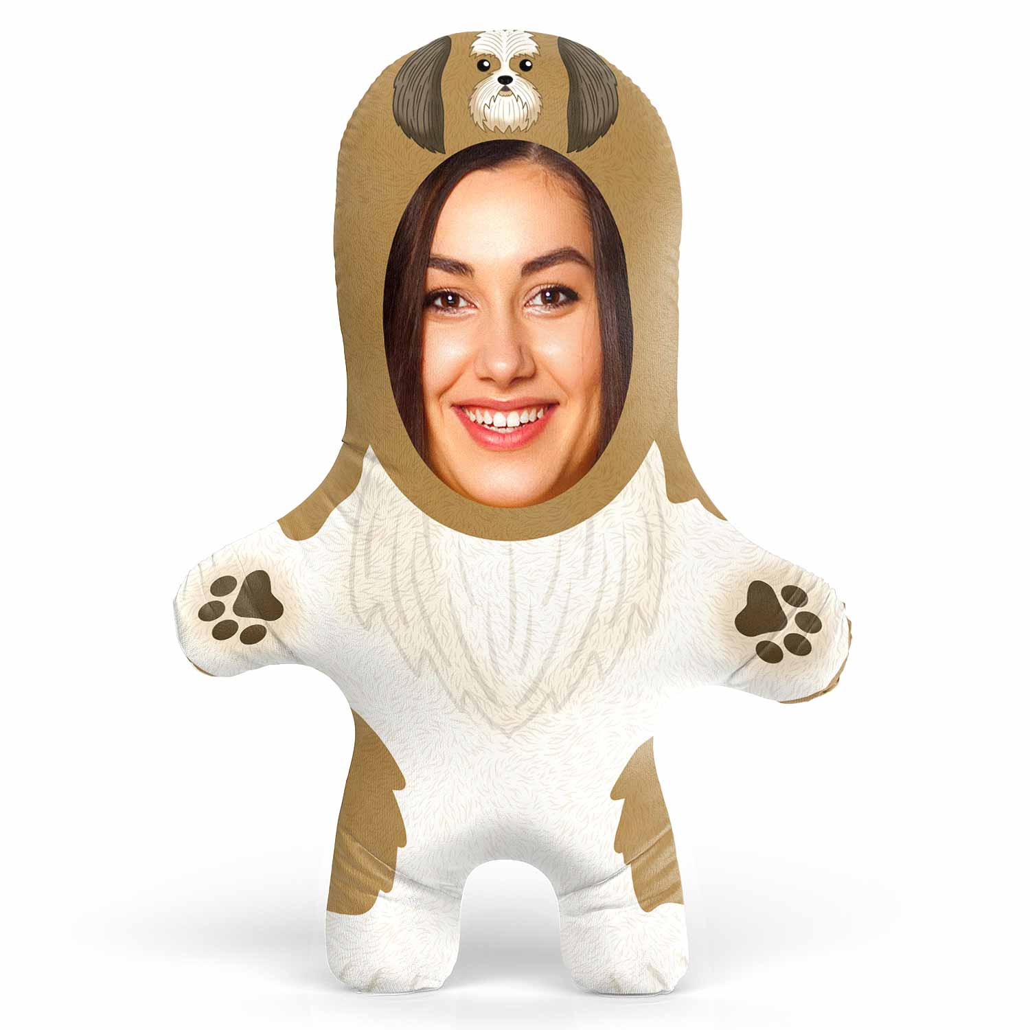 Shih Tzu Face Pillow