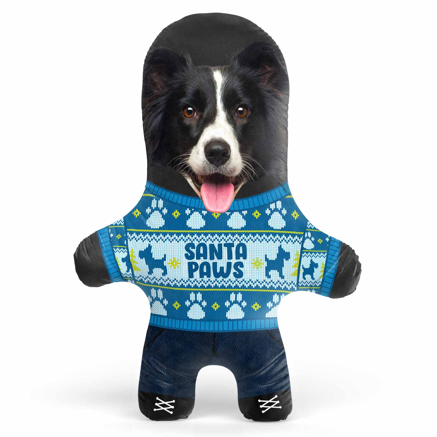 Santa Paws Face Pillow
