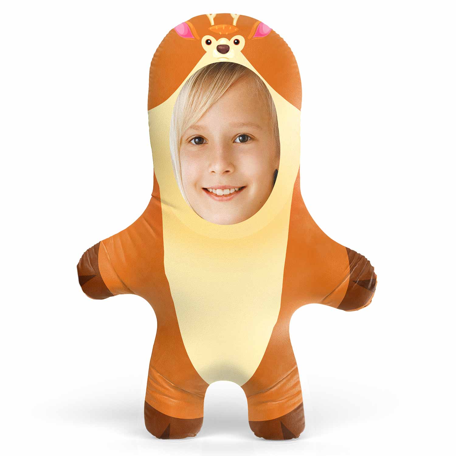 Deer Face Pillow