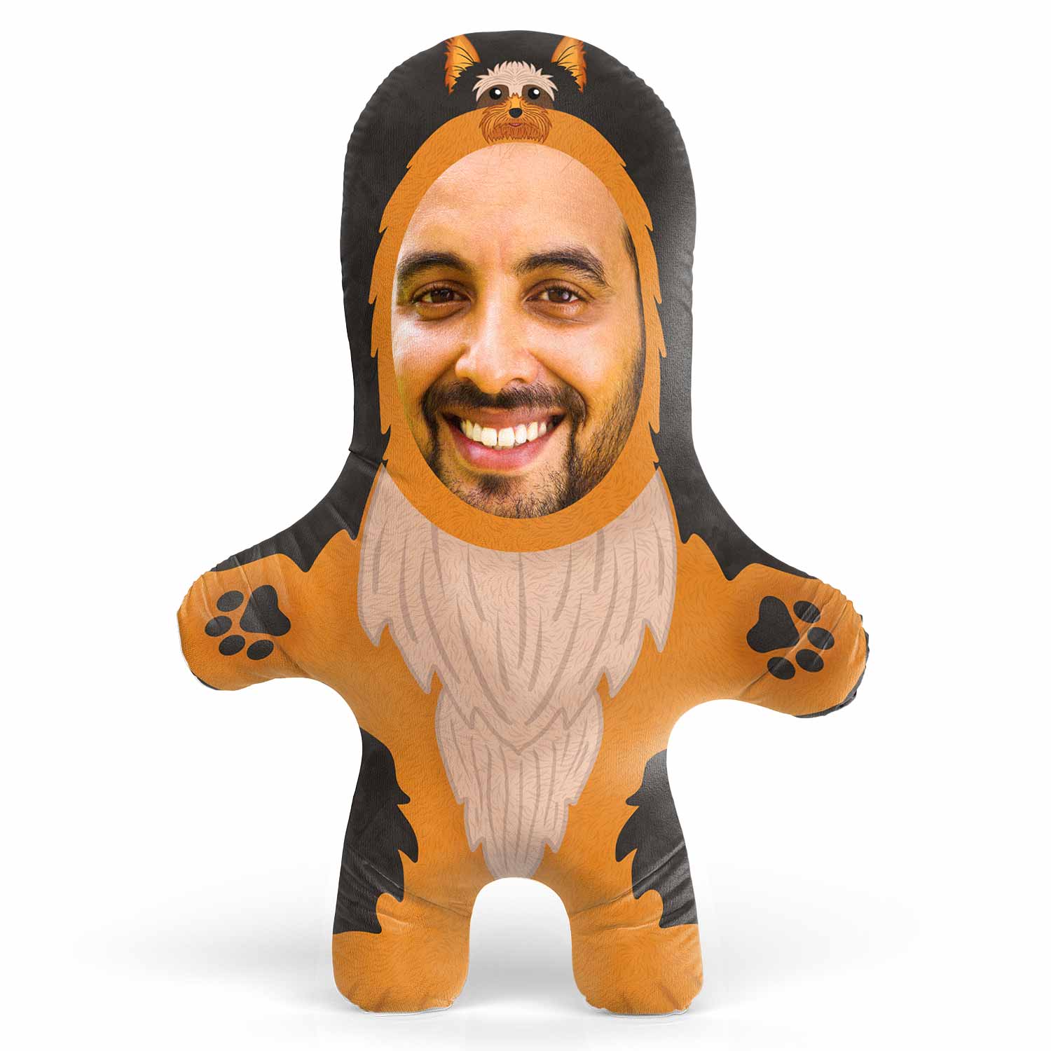Yorkshire Terrier Face Pillow