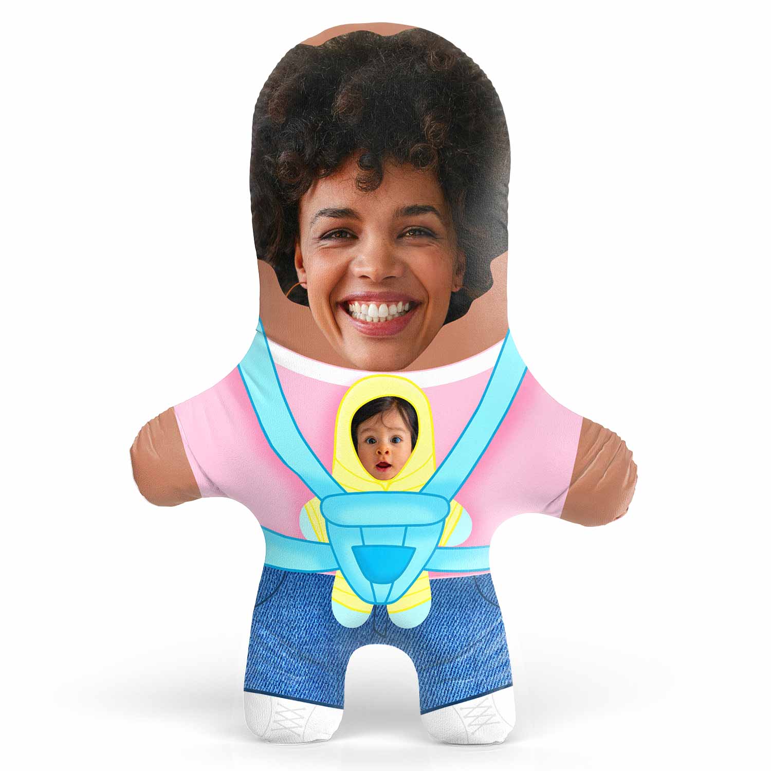 Female Baby Harness Face Pillow
