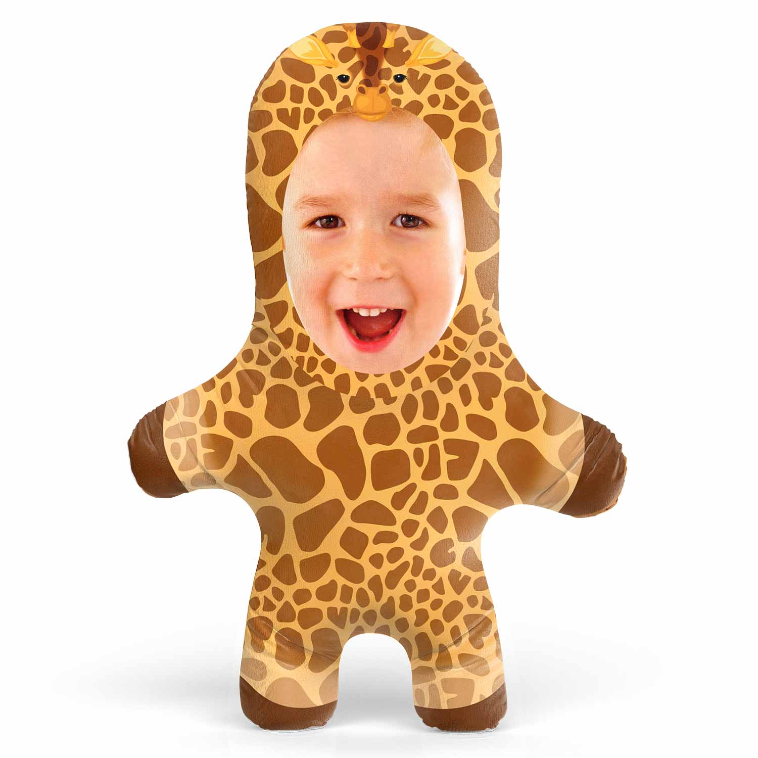 Giraffe Face Pillow