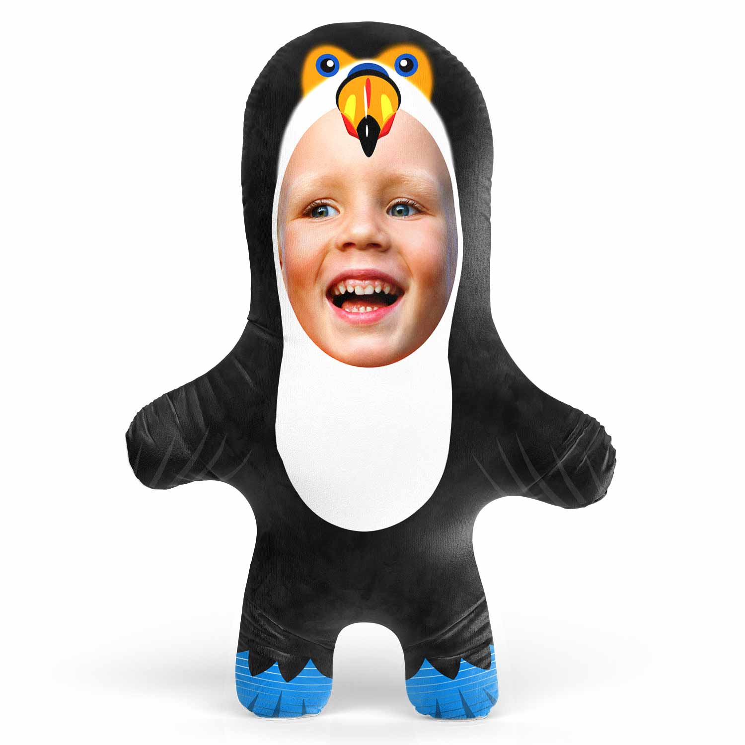 Toucan Face Pillow