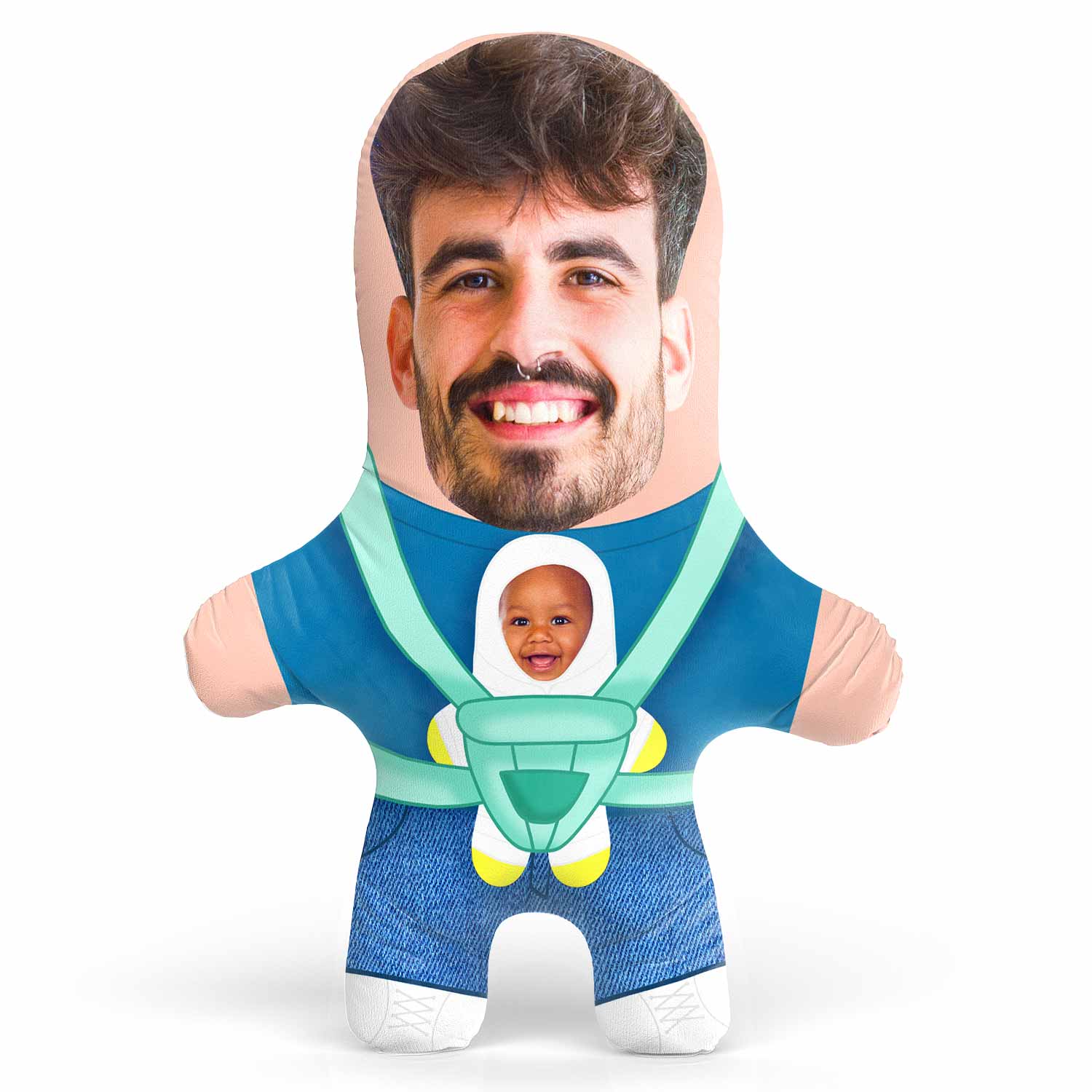 Male Baby Harness Face Pillow