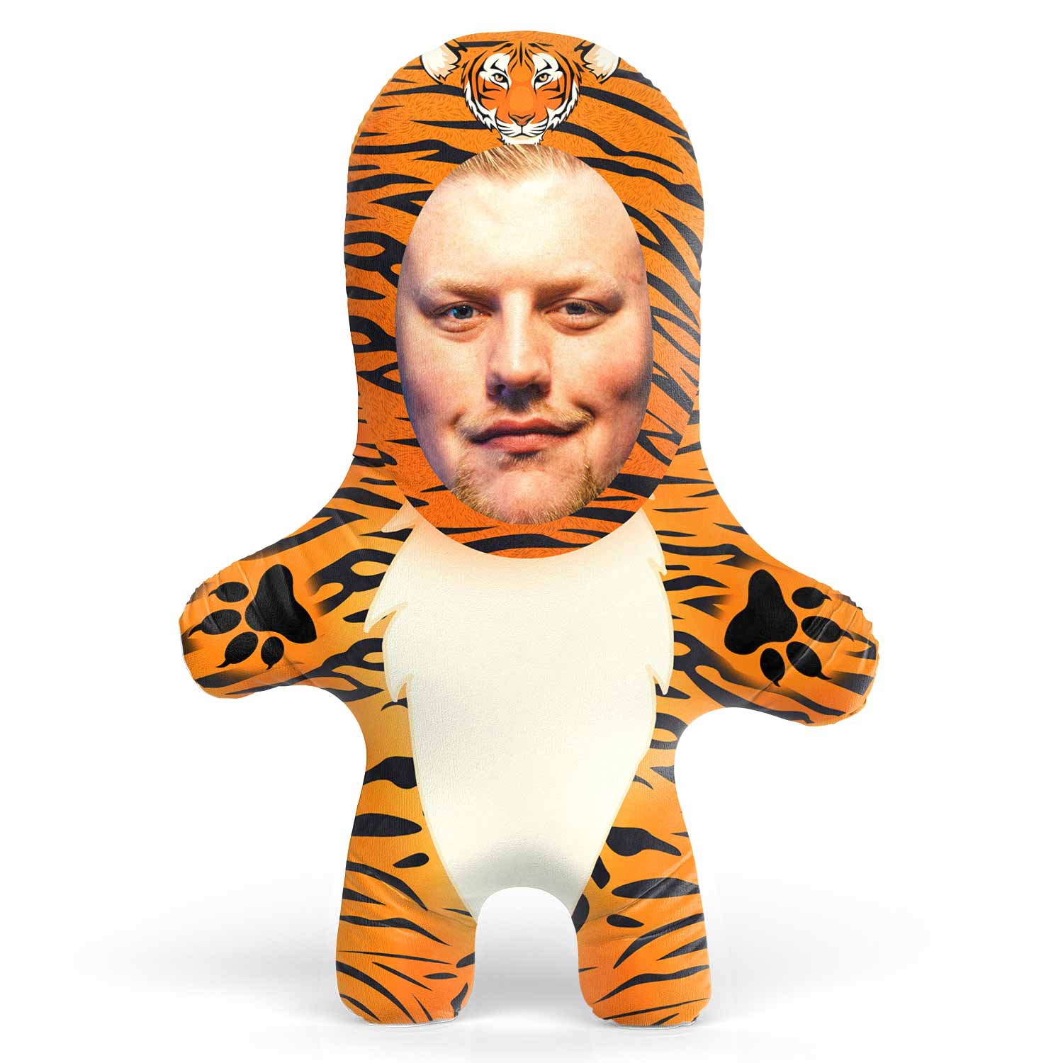 Tiger Face Pillow